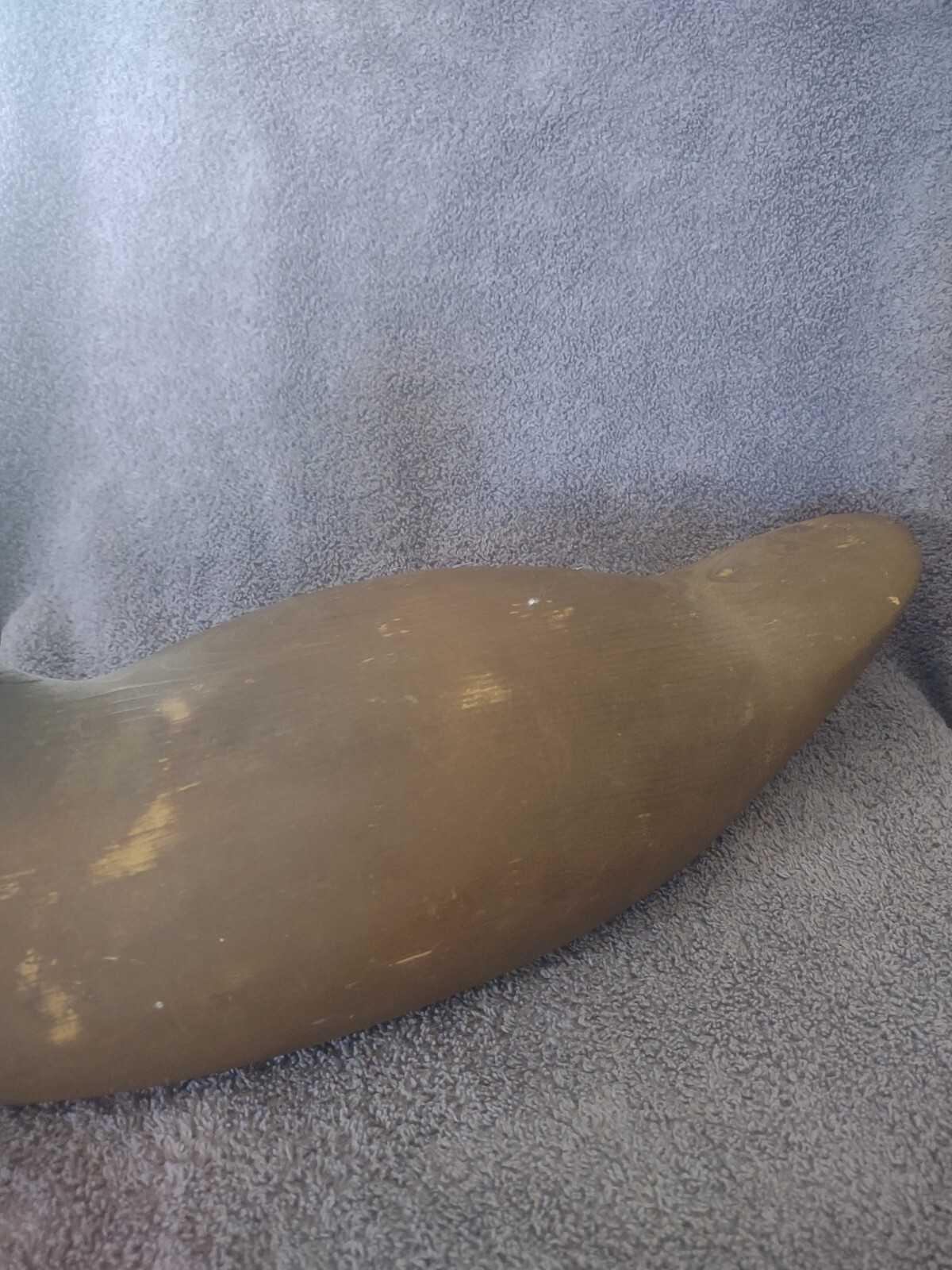Vintage Hand Carved Wooden Duck Decoy Made by W.I.Miller