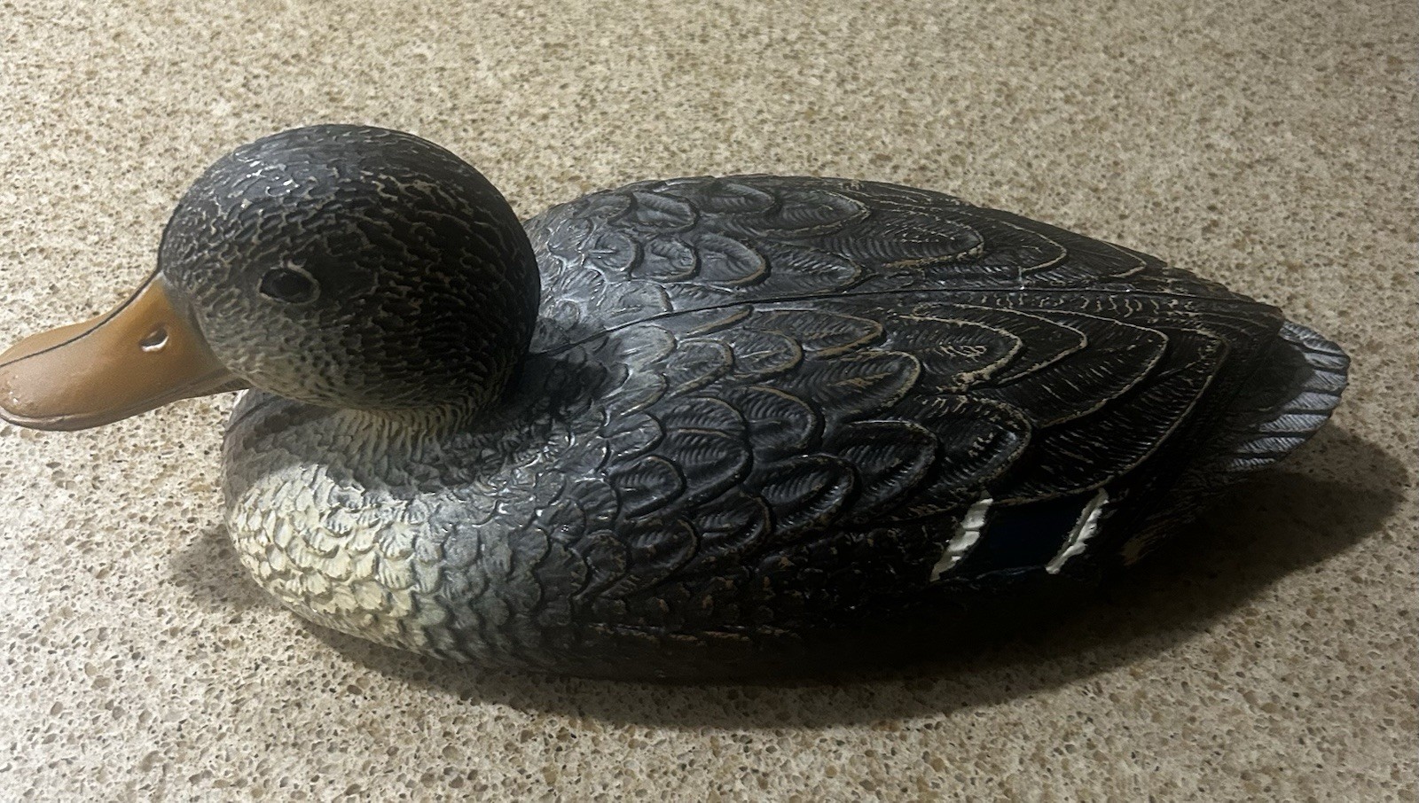 Vintage Sport Blast Duck Decoy Made In Italy Carry Lite Pool Decor