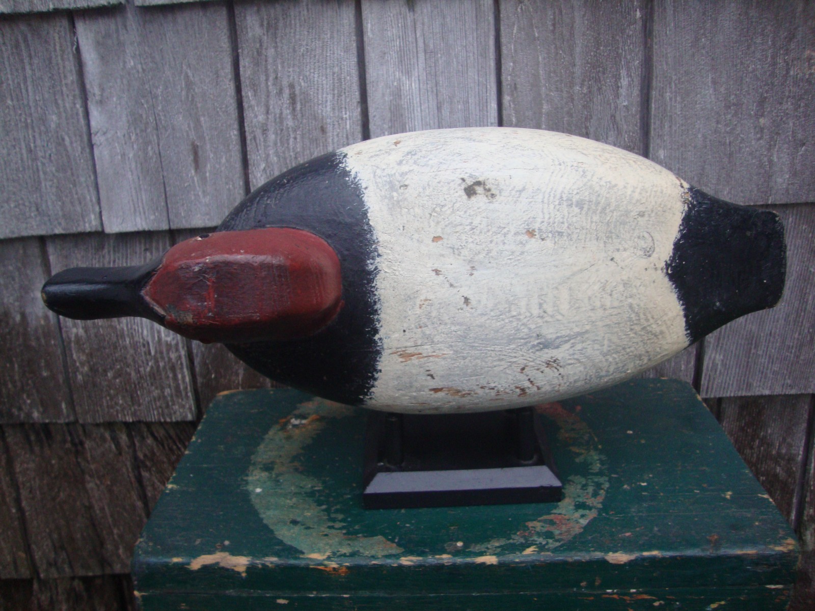 ANTIQUE CANVASBACK DUCK DECOY LEE COUNTY IOWA NR
