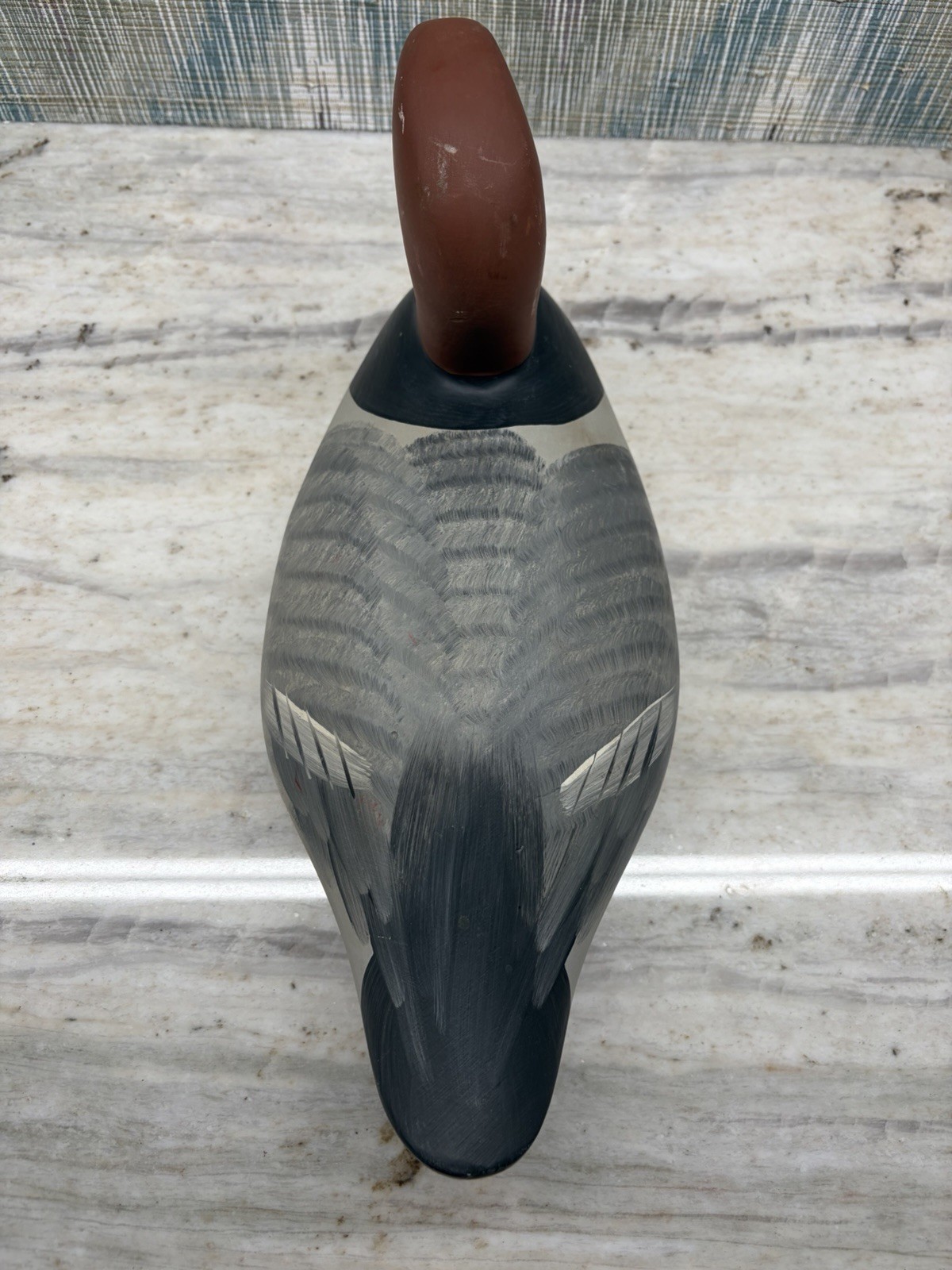 Madison Mitchell Bob Jobes Full Size Redhead Drake Decoy Havre De Grace Maryland