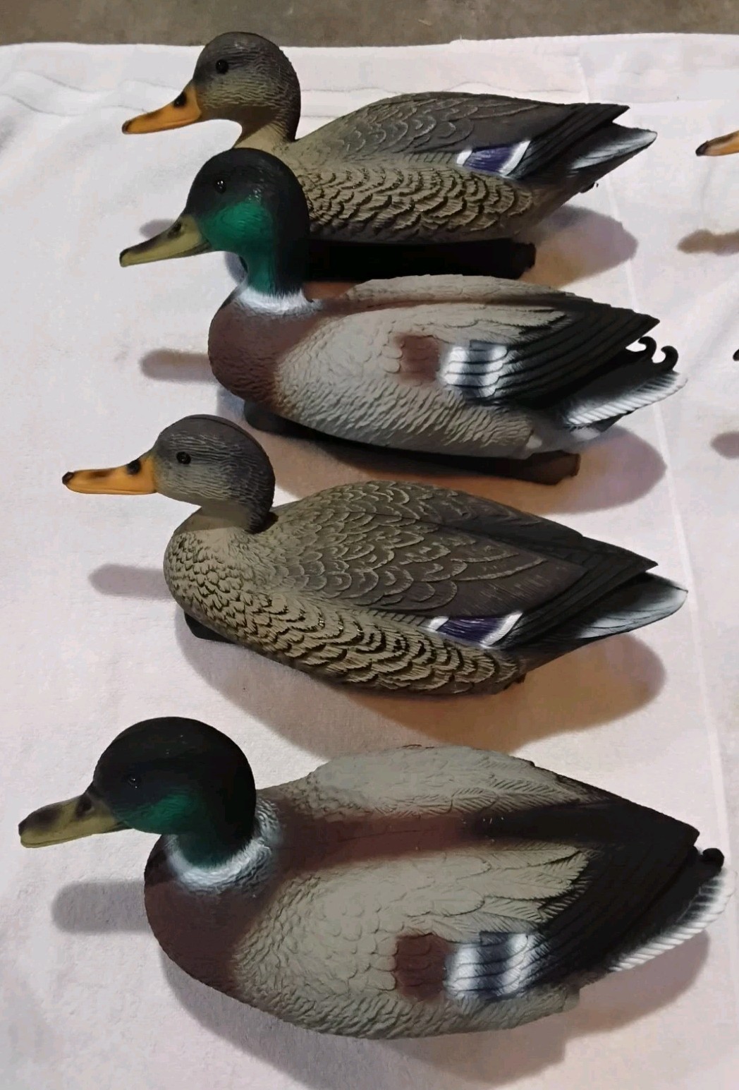 VINTAGE G&H DUCK DECOY CO. 6 OF EACH DECOY MALE & FEMALE NEW USA 🇺🇸