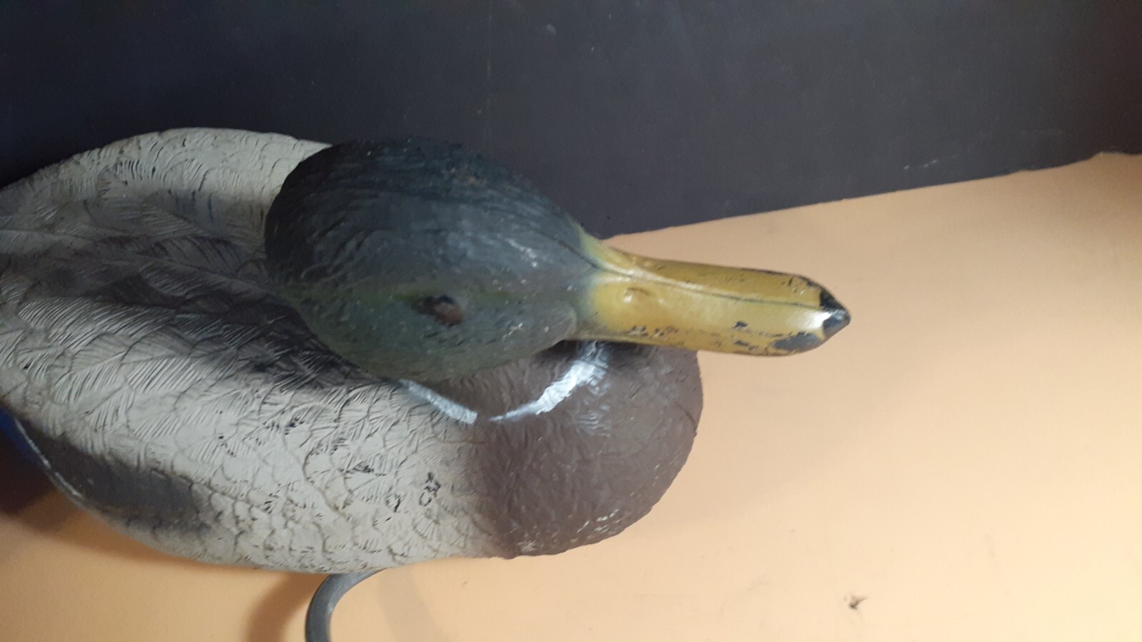 Vintage Carry Lite Mallard Decoy with weight- made in Italy