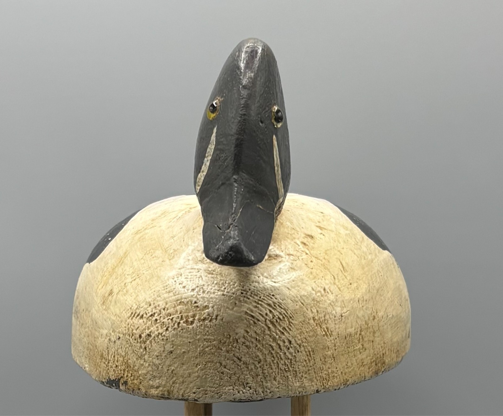 CA 1920s MAINE OR NOVA SCOTIA ORIGINAL PAINT **BARROWS GOLDENEYE** DRAKE DECOY