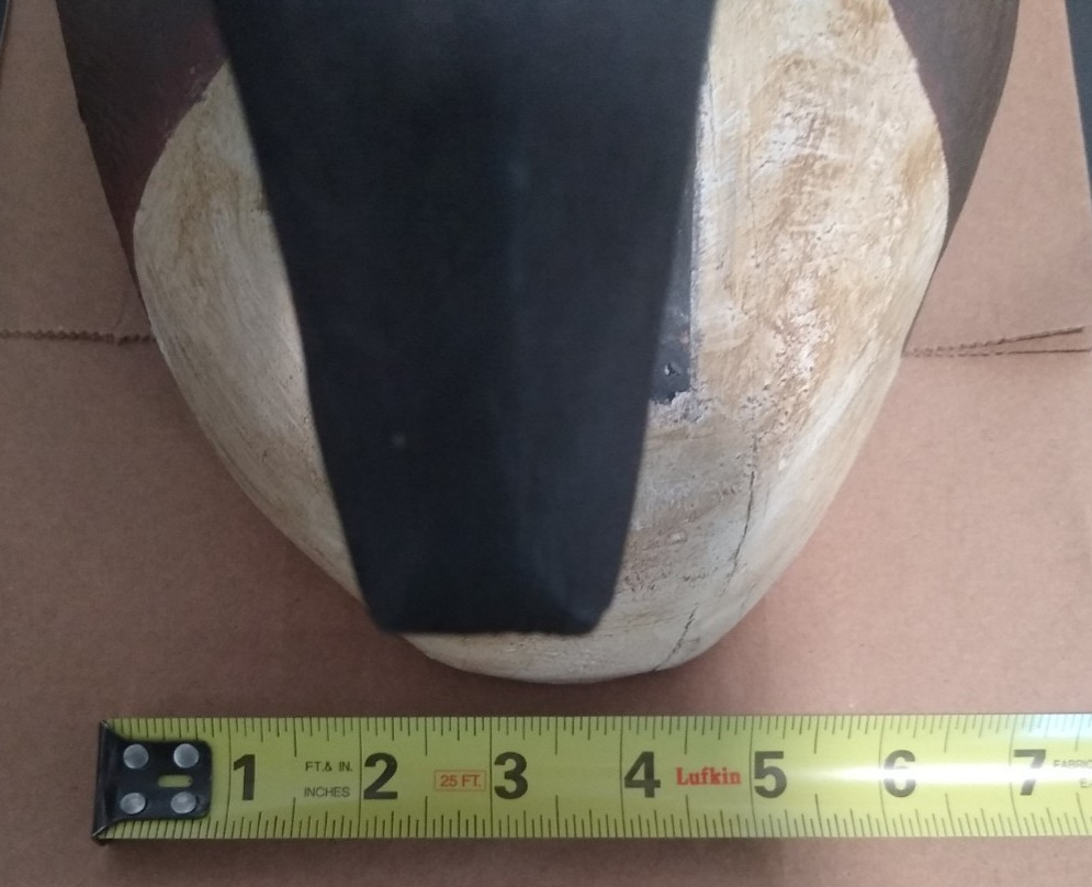 Carved Wooden Canada Goose Decoy