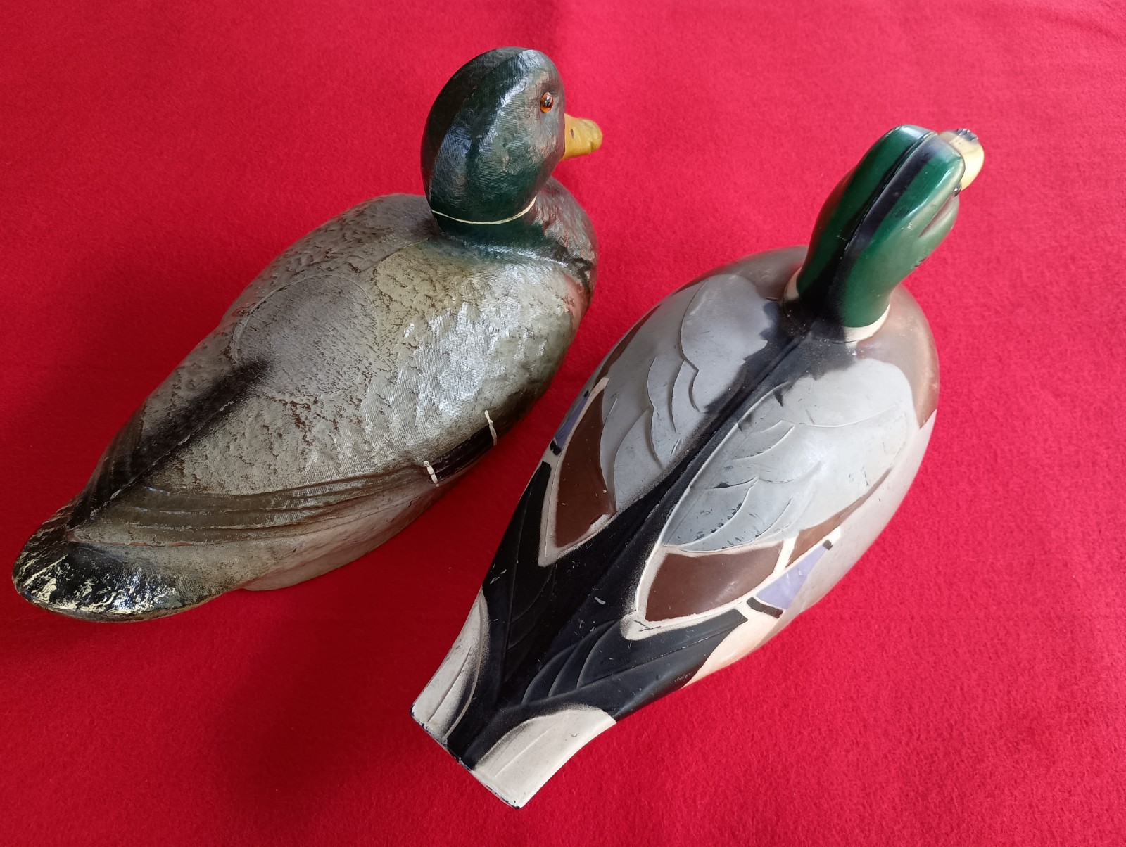 Antique Duck Decoys Victor and JC Higgins