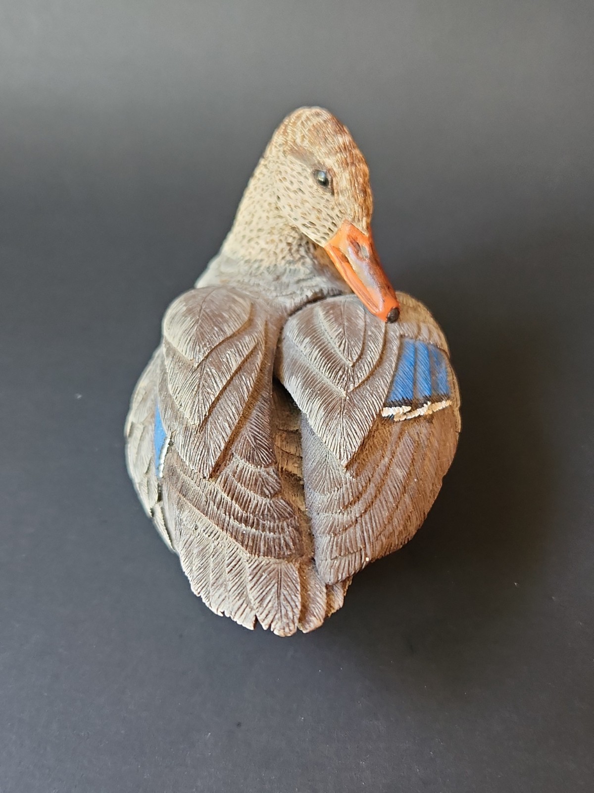 Paul & Deb Butcher 1984 Decorative Decoy Teal Duck Middle River Maryland