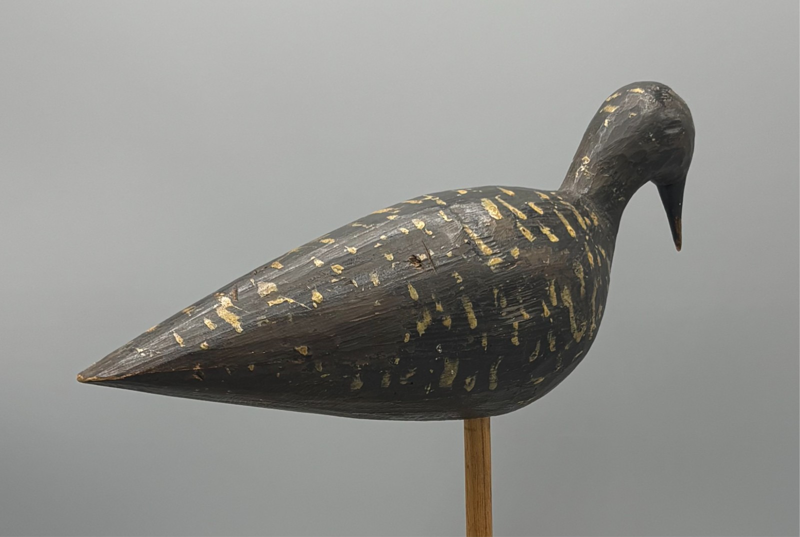 *ORIGINAL PAINT* GOLDEN PLOVER ANTIQUE SHOREBIRD DECOY *MARTHAS VINEYARD/SE MA.