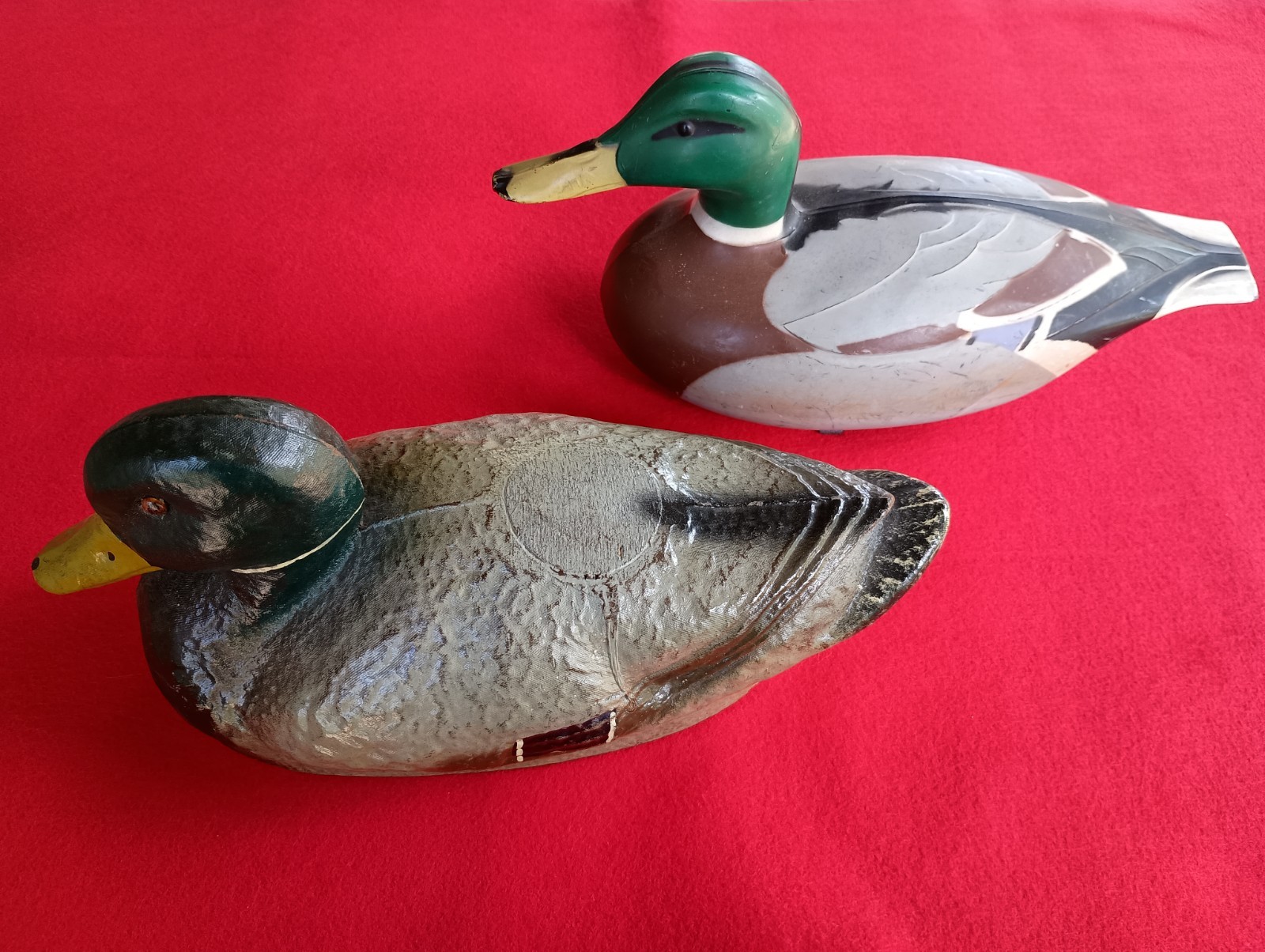 Antique Duck Decoys Victor and JC Higgins