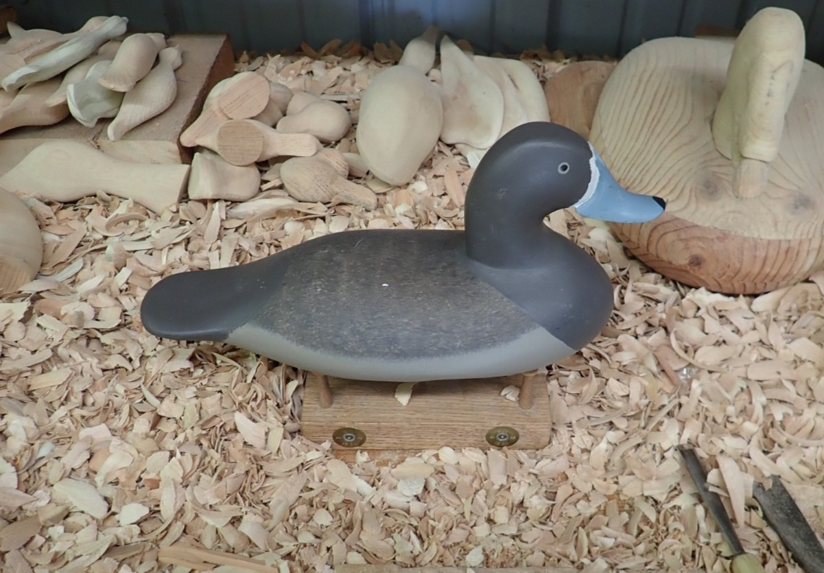 Howard “Duck” Foreaker Blue Bill Hen Decoy