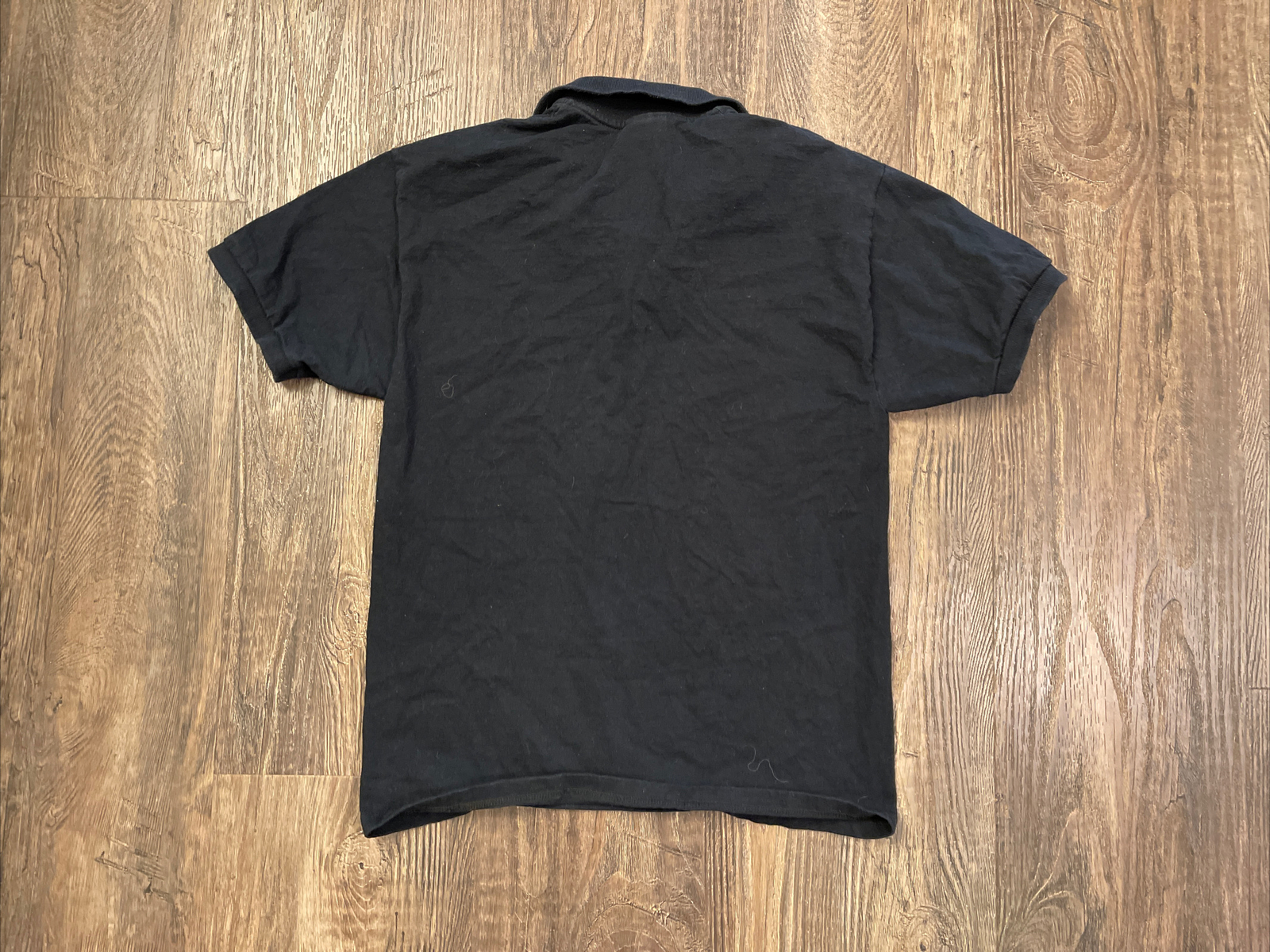 Vintage Joey Jobes Gunning Decoys Duck Hunting Polo Shirt Mens Medium Black Euc
