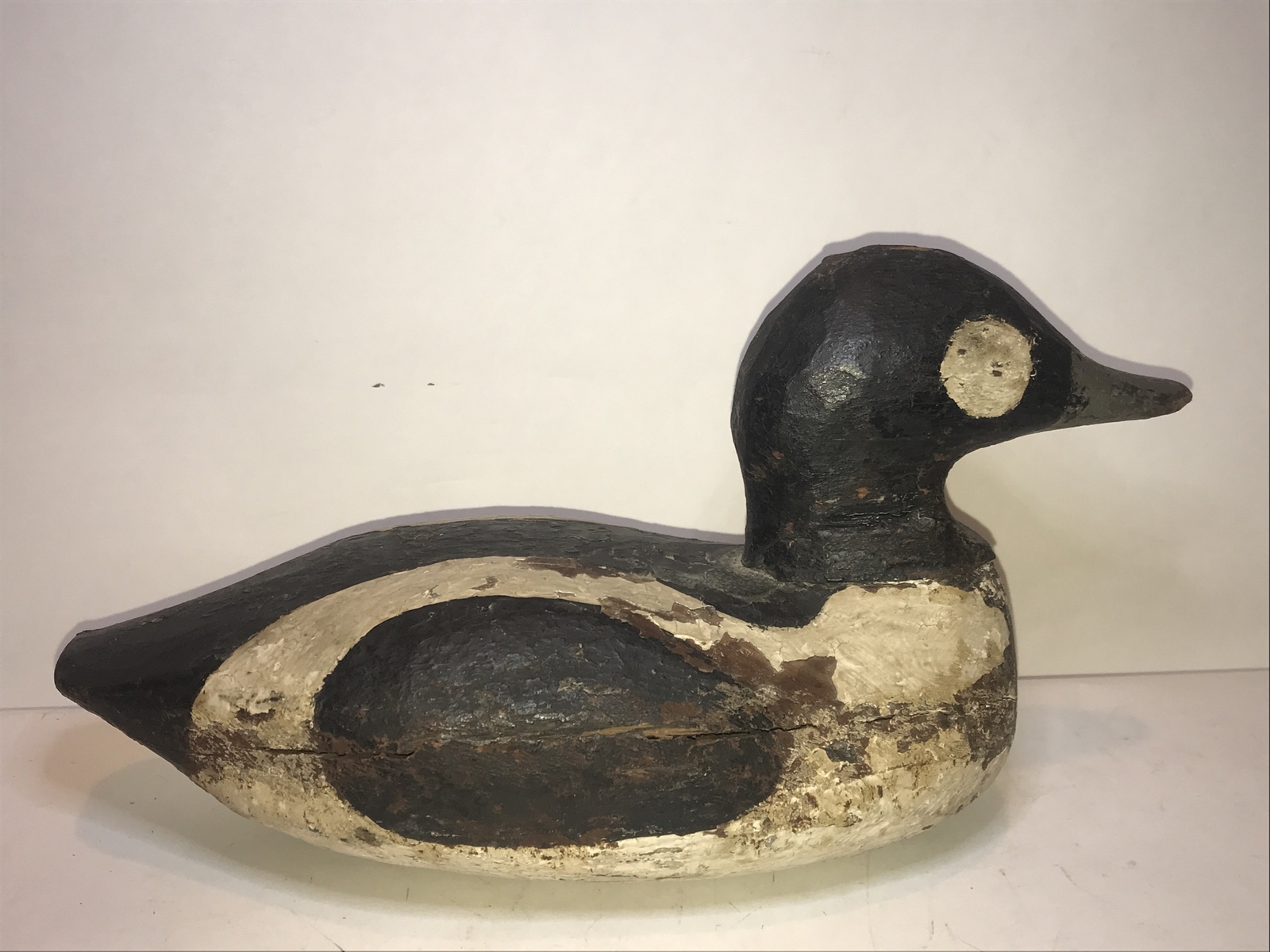 goldeneye drake duck decoy antique