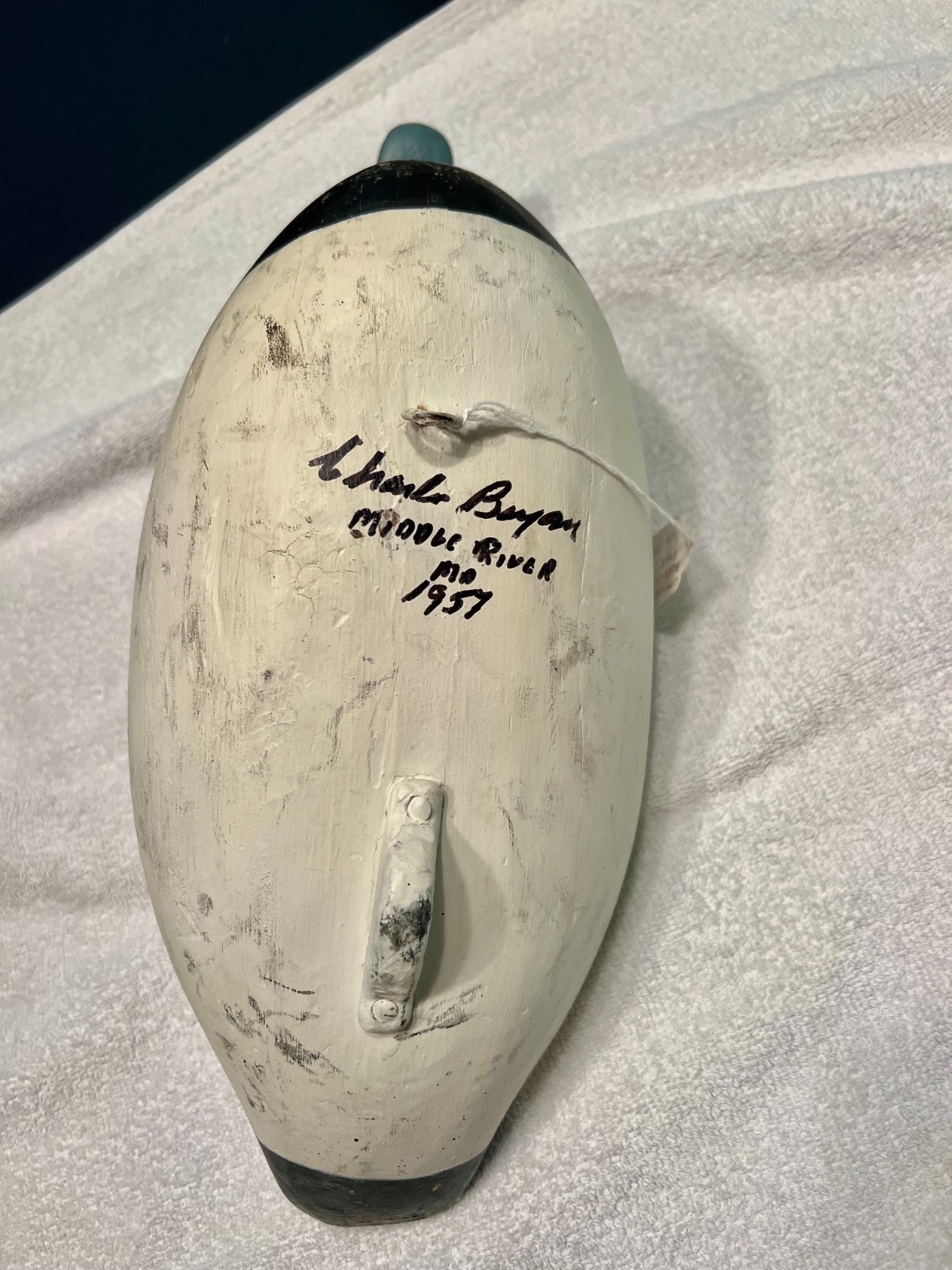 Charlie Bryan Bluebill 1957 Duck Decoy