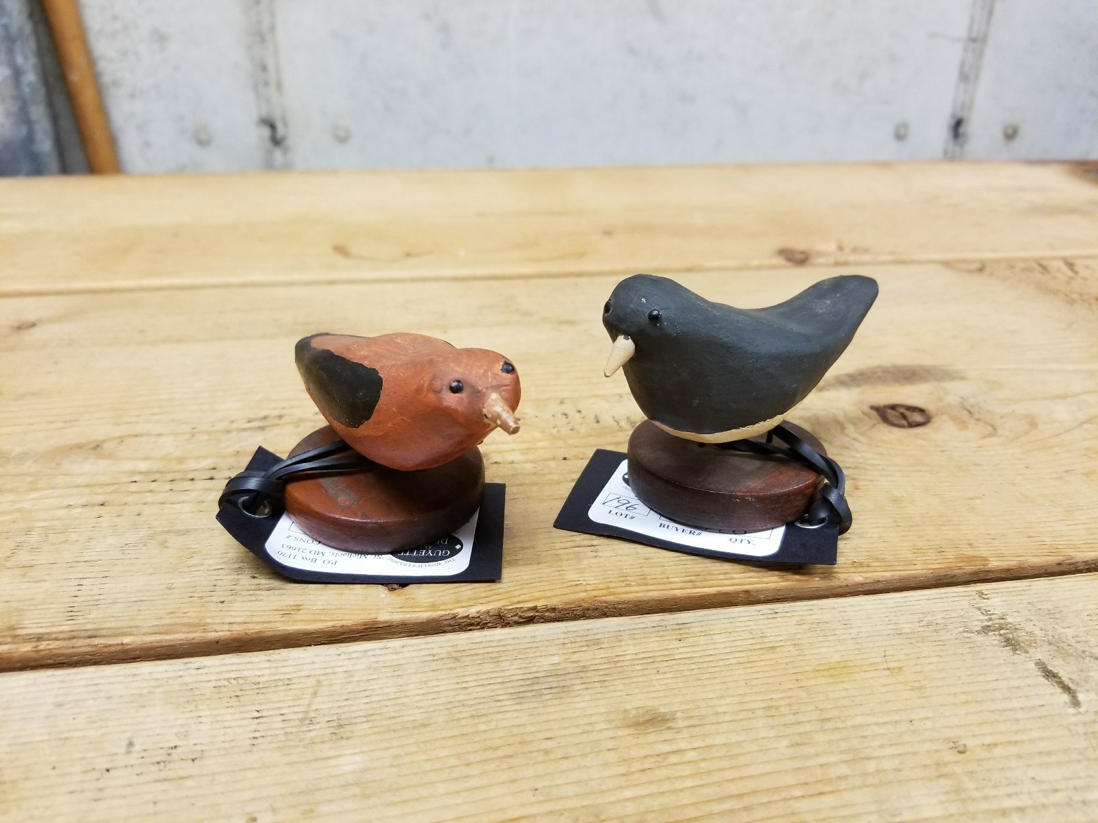Excellent Pair Of Alfred Gardner Song Birds Full Hingham/Accord Massachusetts