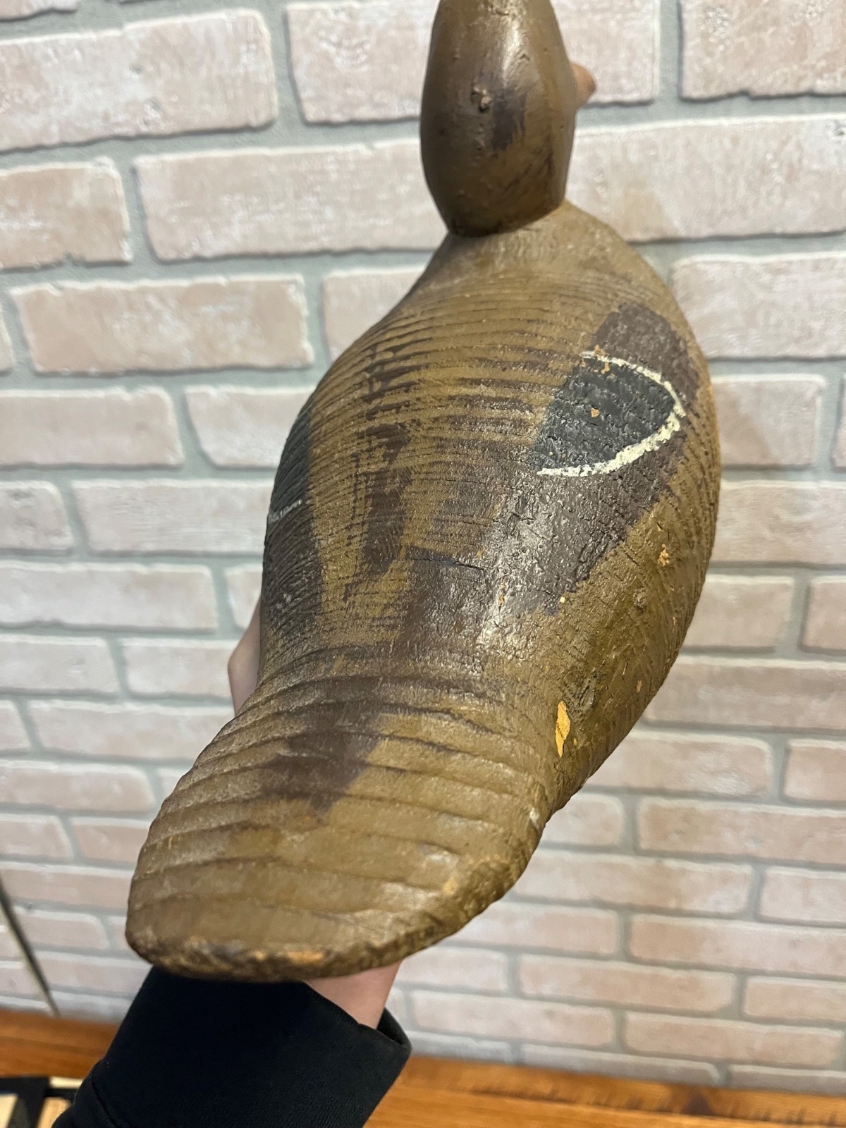 Vintage Original 1940s PADCO Smooth Supreme Mallard Wood Duck Decoy Pascagoula