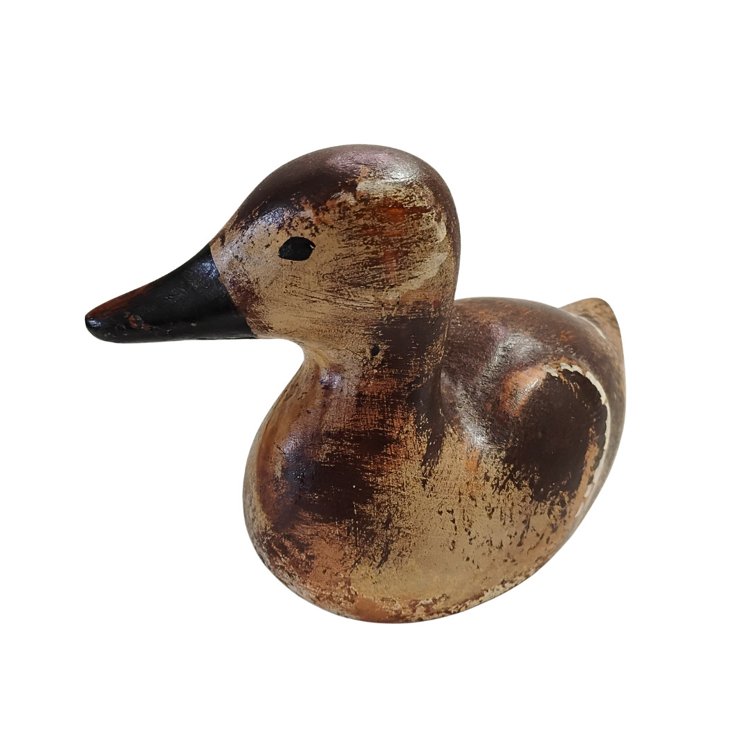 Sarreid Ltd Wooden Duck Decoy | Hand Carved | Hand Painted | Mallard | 8″