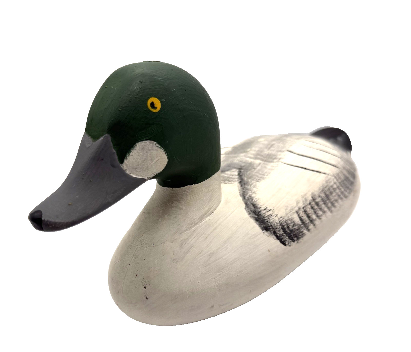 Vintage J. Evans McKinney Signed Duck Decoy