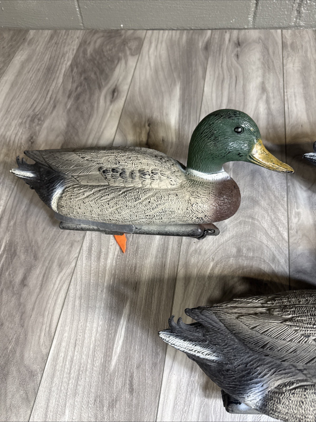 Vintage Sport Plast Duck Decoys Made in Italy 15” – Lot of 3 Carry Lite