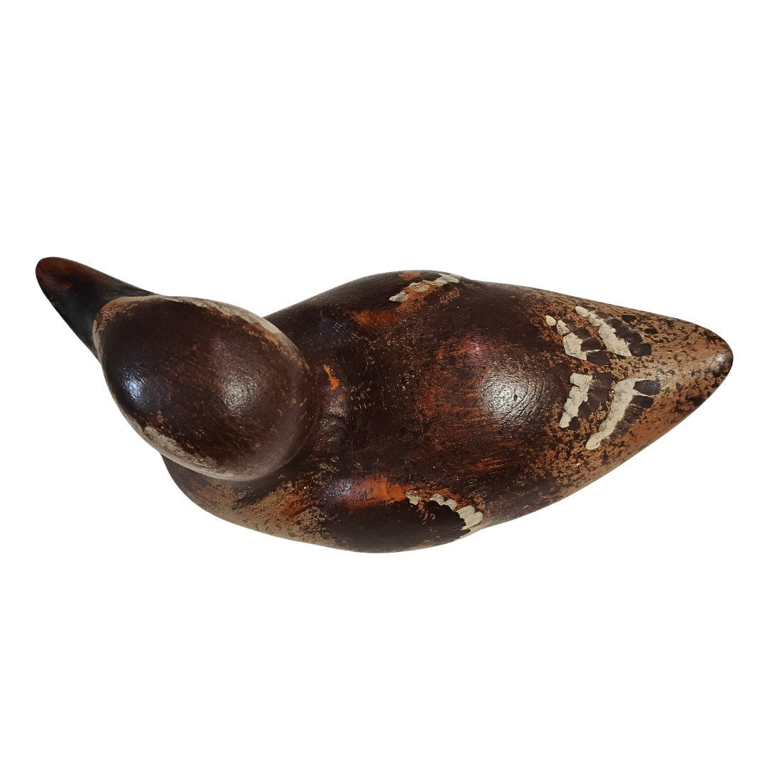 Sarreid Ltd Wooden Duck Decoy | Hand Carved | Hand Painted | Mallard | 8″