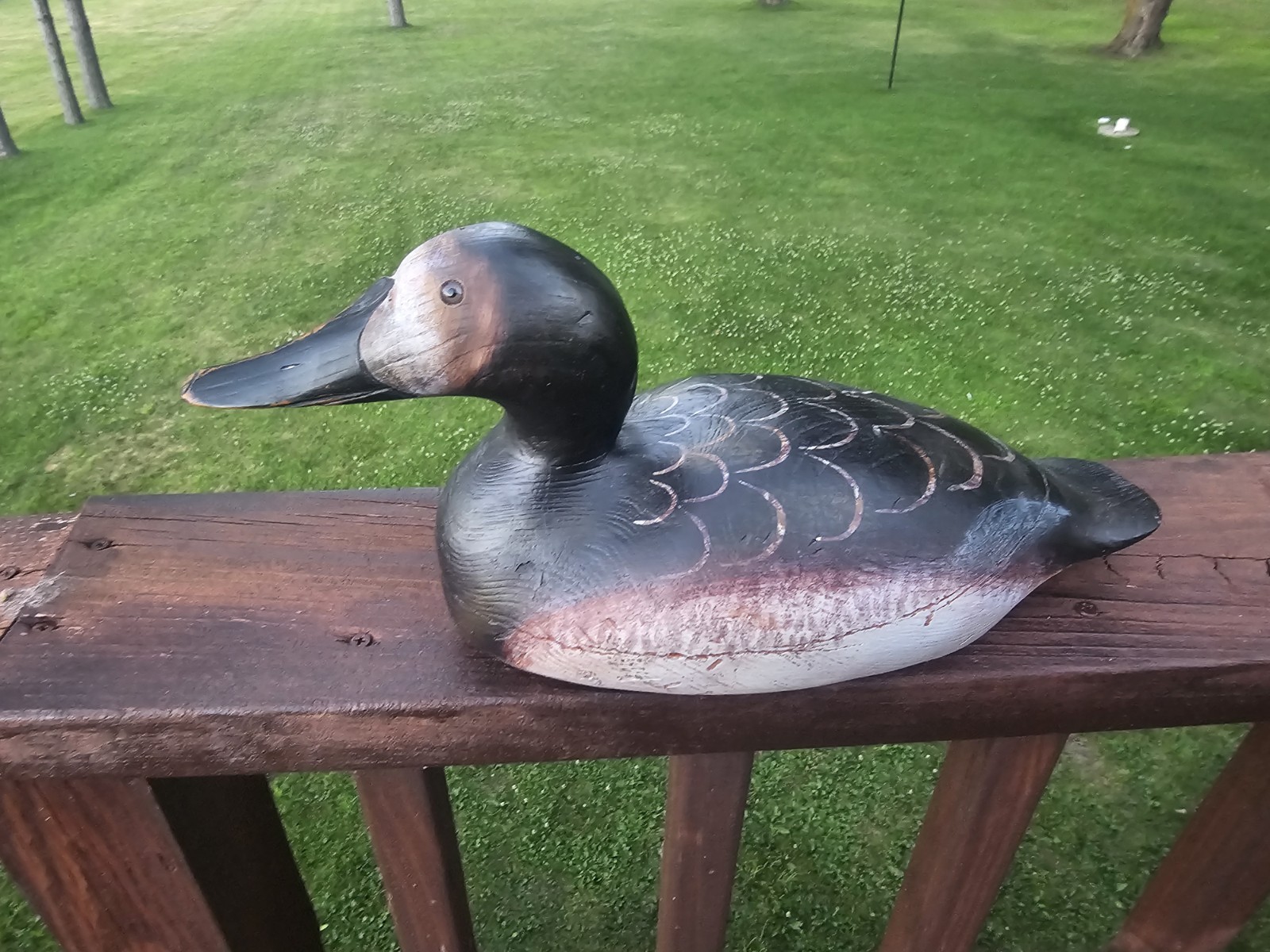 Ducks Unlimited W.J. Mason’s – Canvasback Hen – Custom Art Concepts Decoration