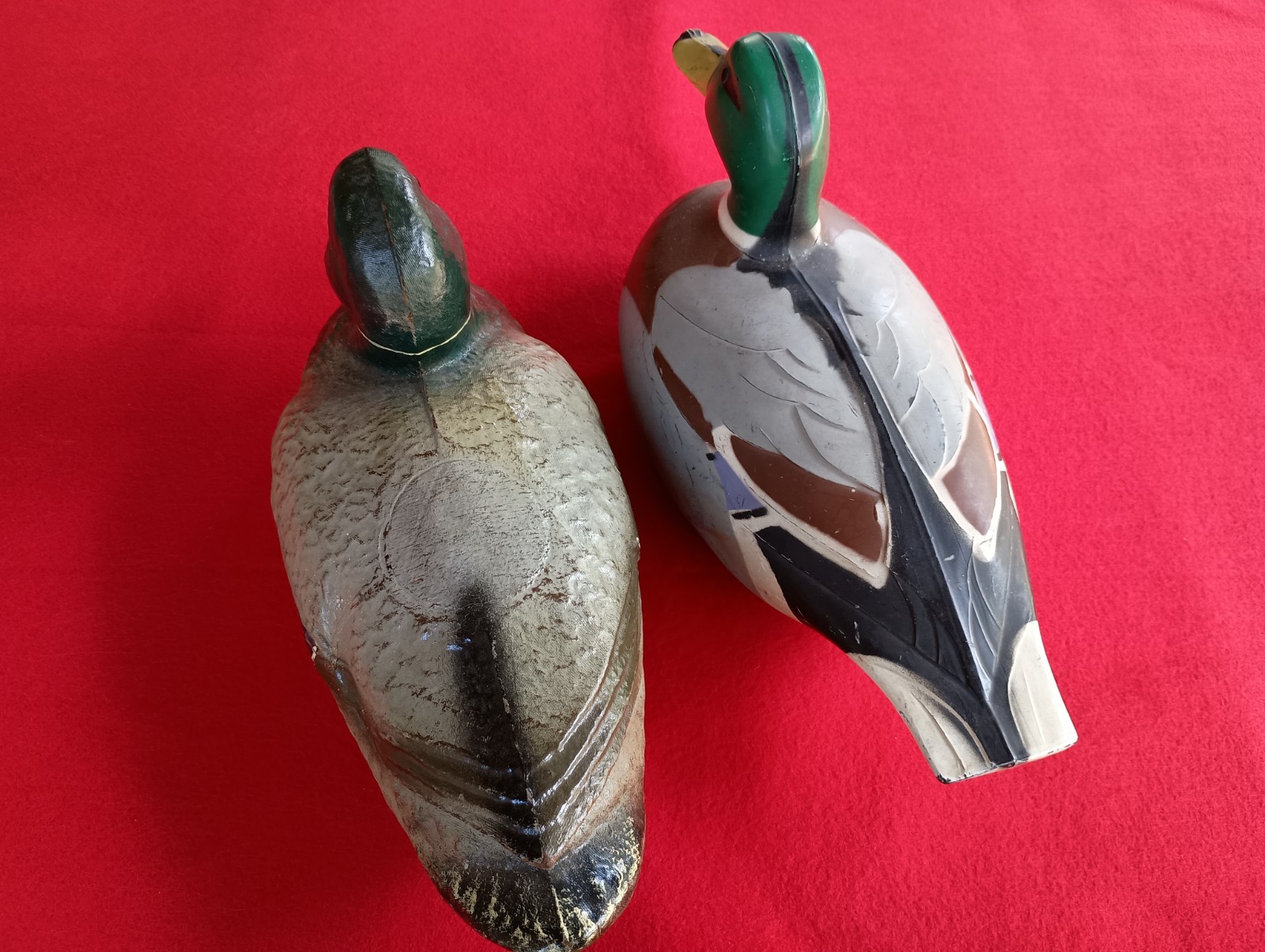 Antique Duck Decoys Victor and JC Higgins