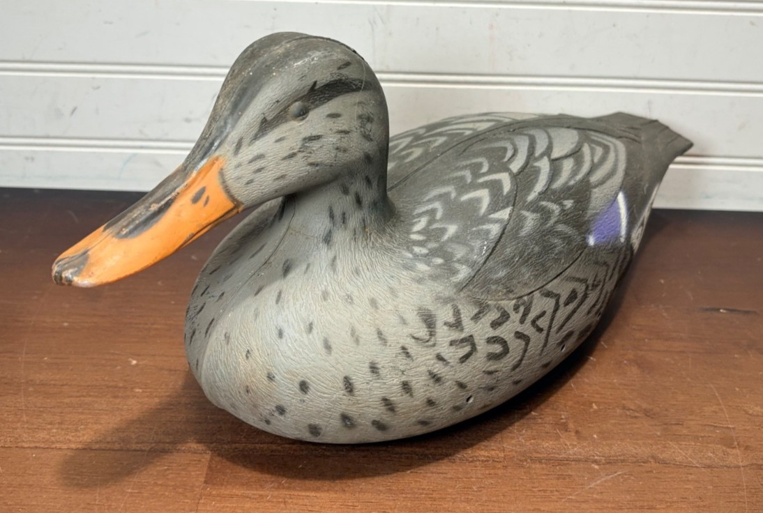 Vintage Victor Mallard Duck Decoy Woodstream Co USA Lititz, Penn USA
