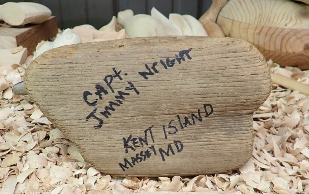 Capt. Jimmy Wright (1933-2021) Massey Maryland Dove Decoy