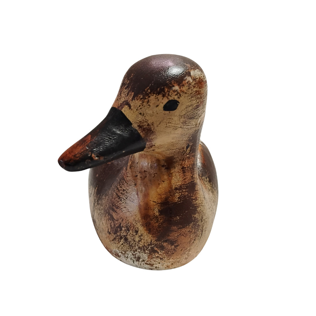 Sarreid Ltd Wooden Duck Decoy | Hand Carved | Hand Painted | Mallard | 8″
