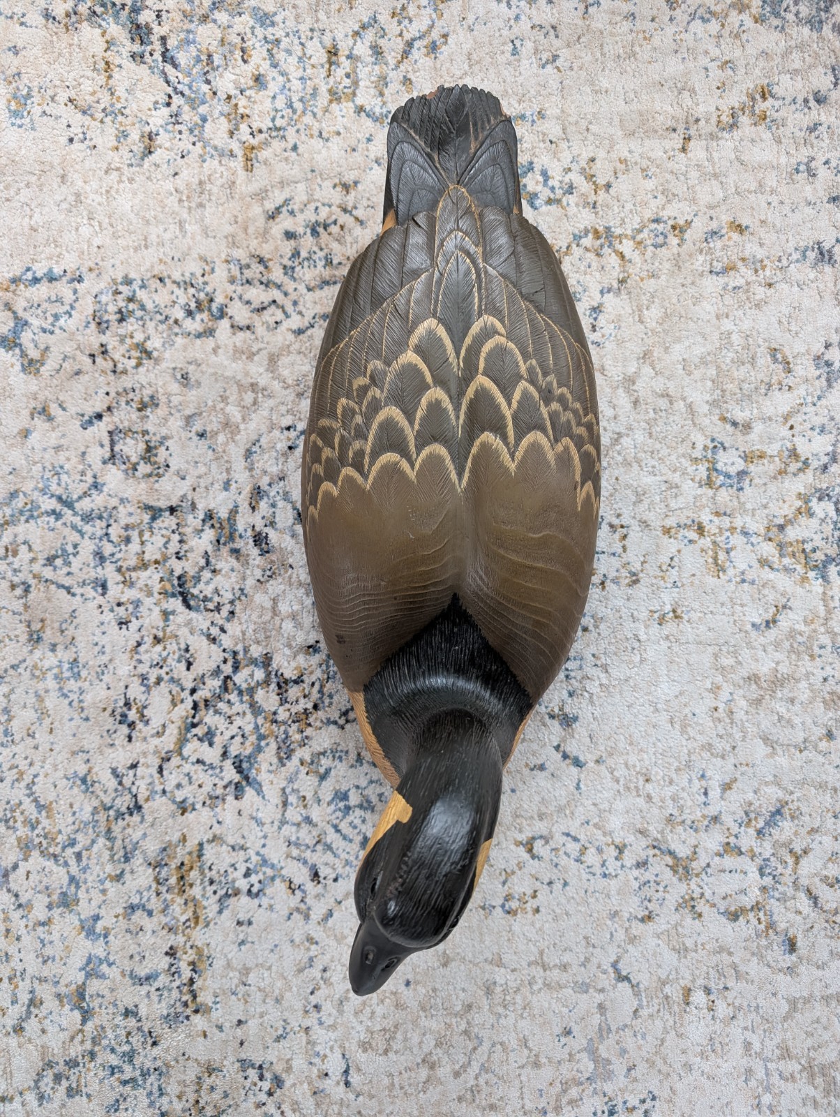Goose Decoy Working Floating 21” L Hunter Gift Cabin Decor Wildlife