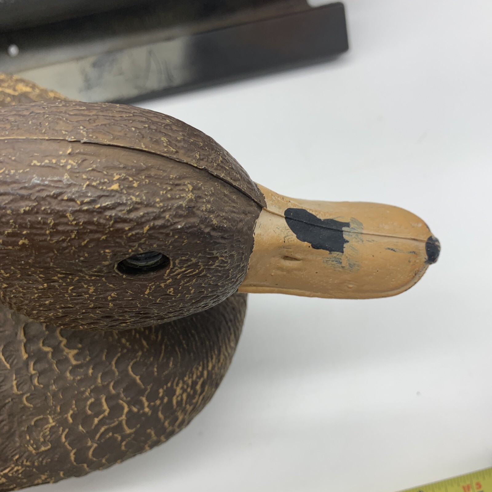 Pair of Vintage Flambeau Duck Male & Female Mallard Decoys 17”
