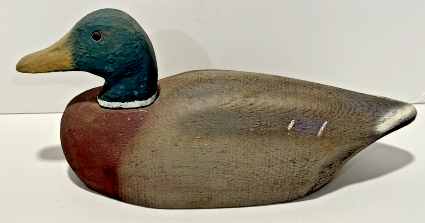 Vintage Herters mallard drake duck decoy – mint