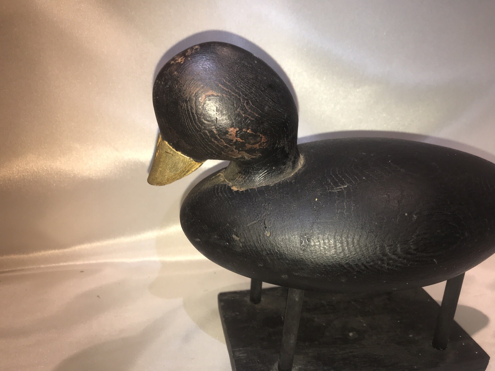 eastern shores maryland coot duck decoy vintage
