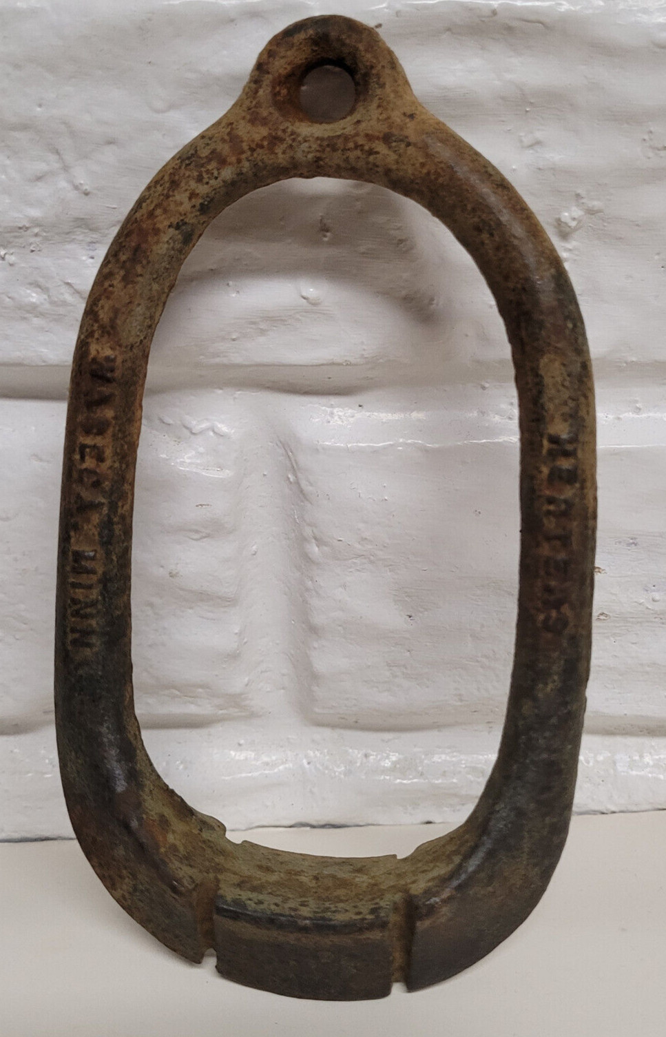 Vintage Herters # 87 Goose or Duck Over the Head Horse Collar Decoy 12 oz
