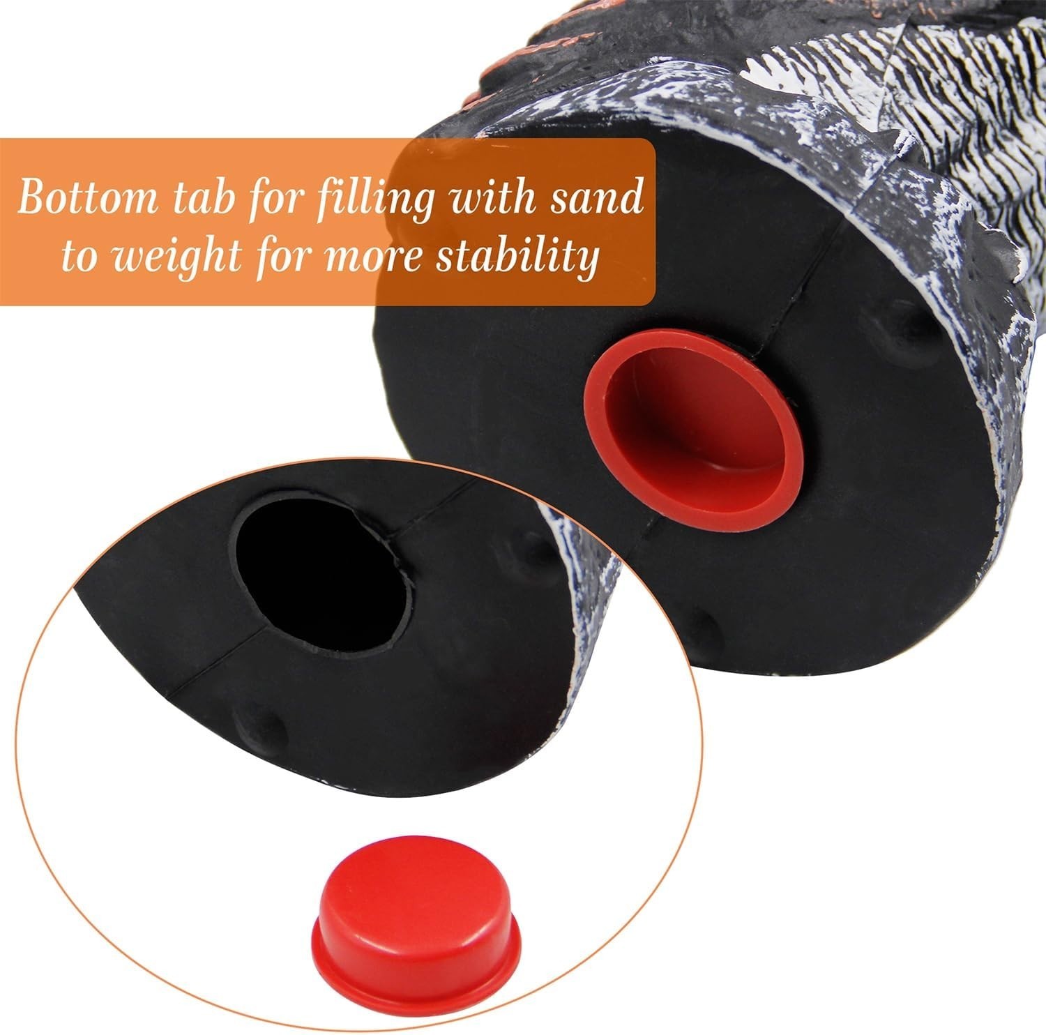 Versatile 3-Pack of Horned Owl Decoys – Elegant Bird Deterrents for Outdoor Use