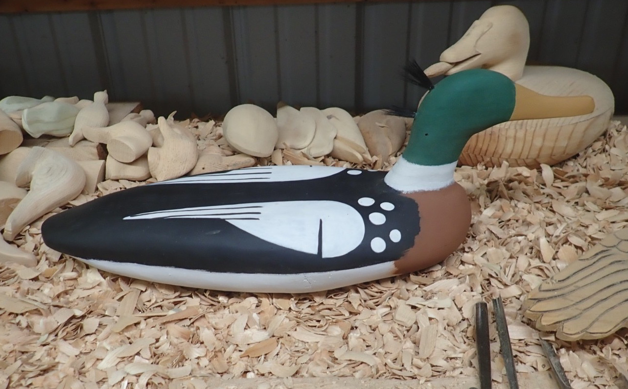 HG Decoy Millington MD Red Breasted Merganser Gunning Decoy