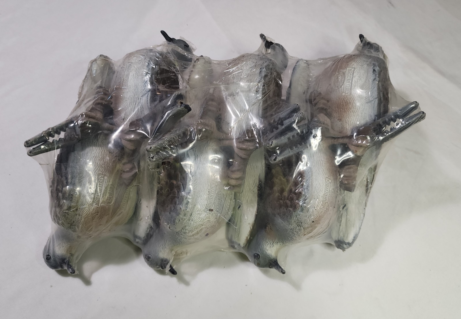 6 PACK Carry-Lite MOURNING DOVE w/Legs DECOYS #5640 Made In Italy NEW SEALED