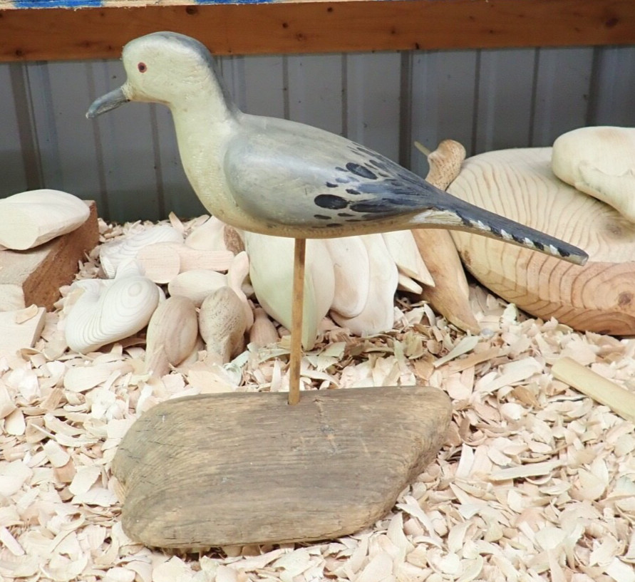 Capt. Jimmy Wright (1933-2021) Massey Maryland Dove Decoy