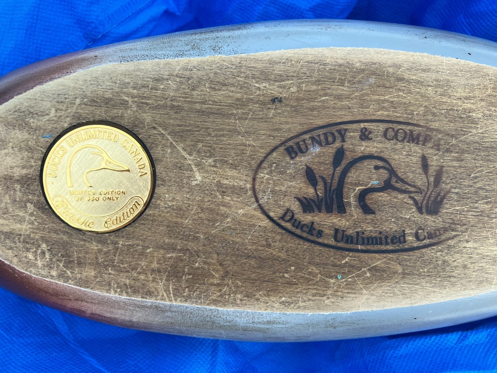 Ducks Unlimited Canada Mallard wood decoy, Bundy and Company, Classic Edition