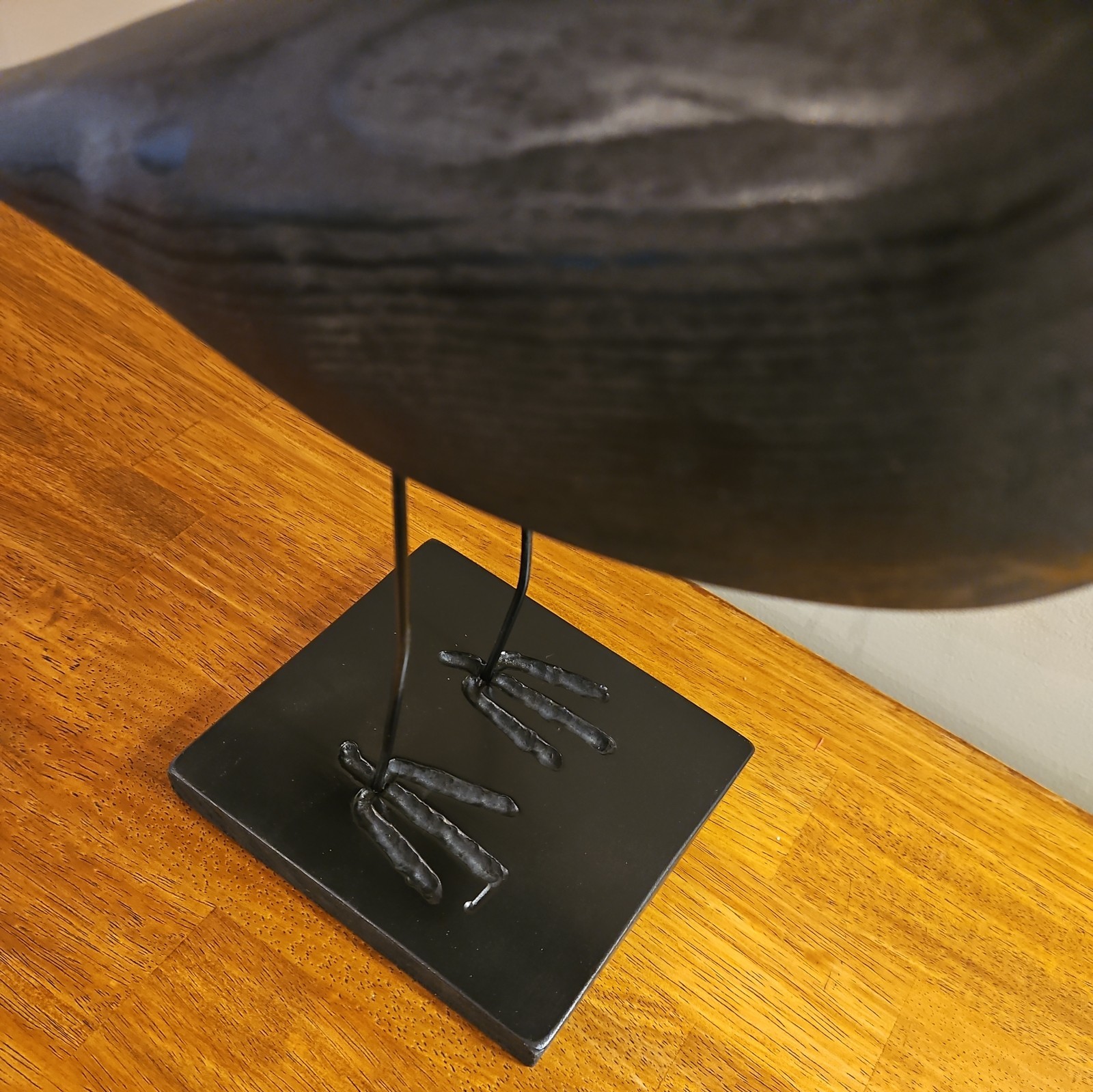 Vintage Crow Decoy, Hand Made, Solid Wood