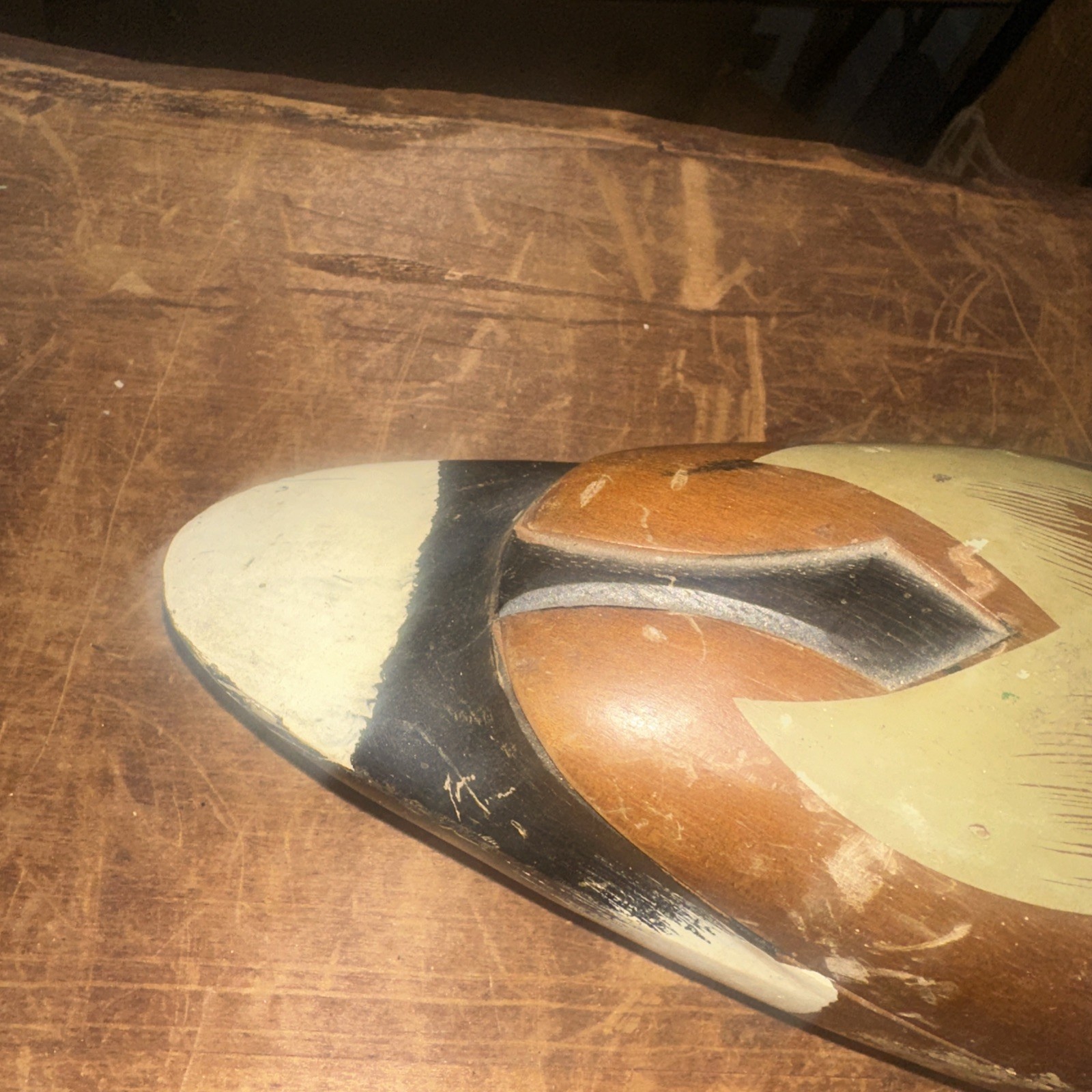 Vintage Wooden Mallard Duck Decoy.Home Decor. Some Wear. See Pics for Condition