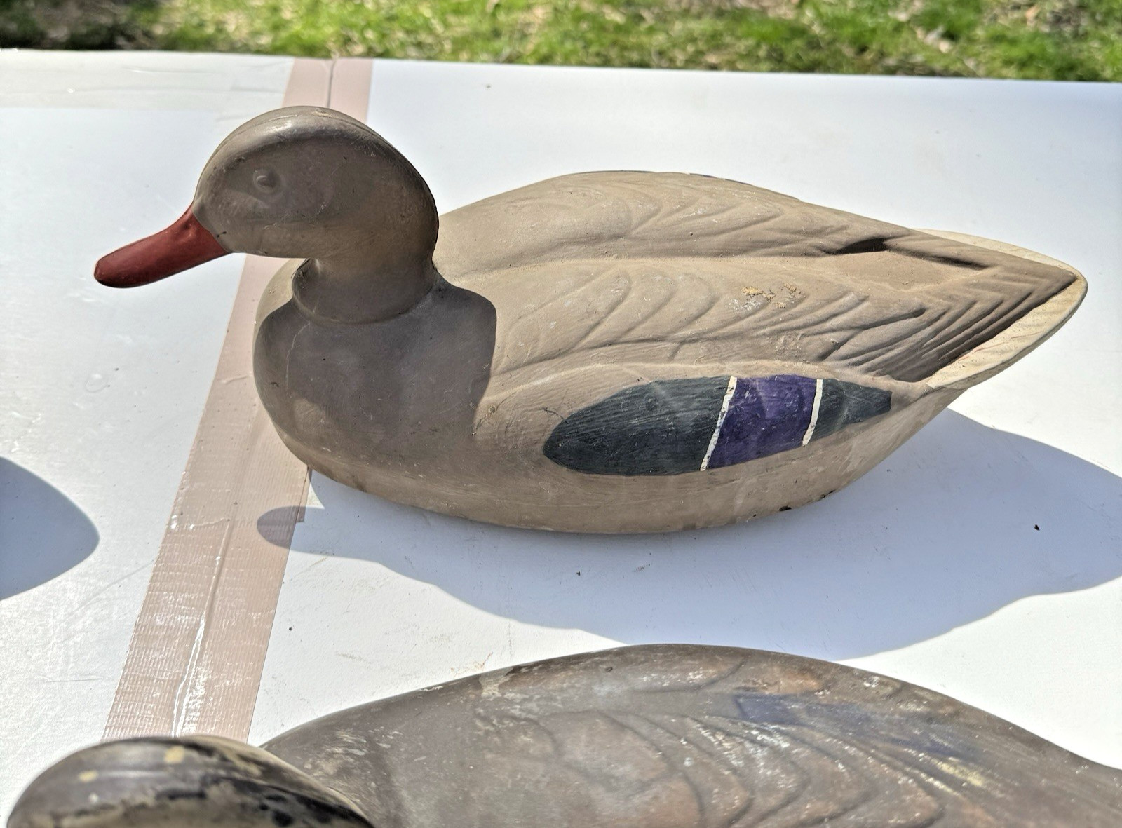 Lot of 6 Vintage Herters Inc Duck Decoys 1960 Durlon & Tenite Waseca Minn USA