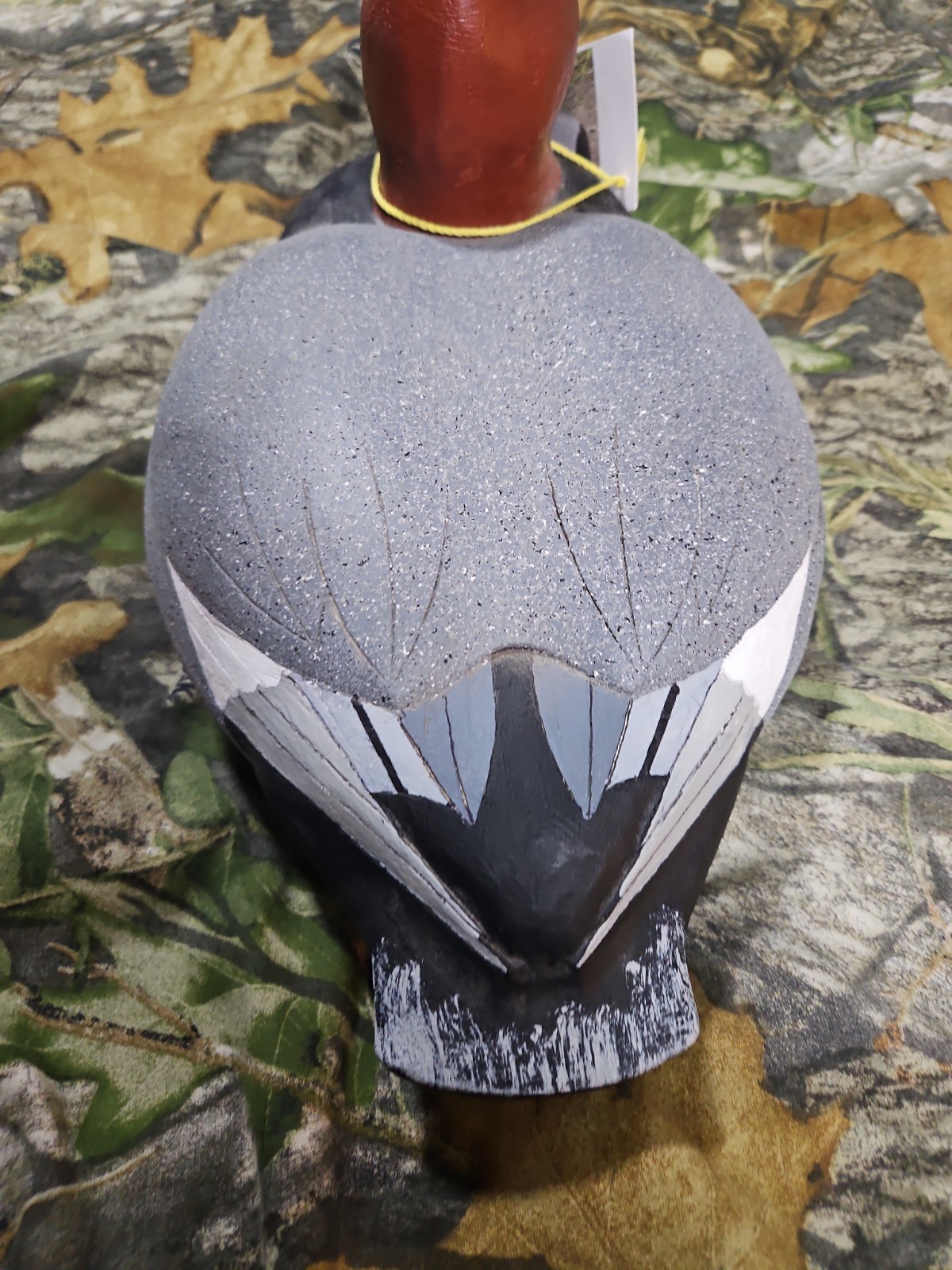 Hand Carved Redhead Duck Decoy By Bob Wilczewski – Artwork, Ducks Unlimited