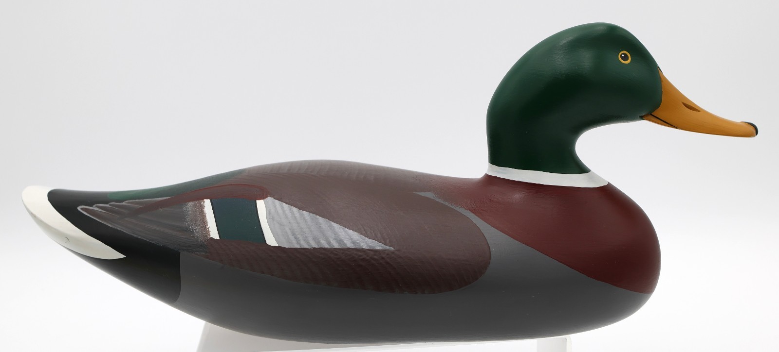 Patrick Vincenti Mallard Duck Decoy Full Size Signed & Dated 1998 Excellent Cond