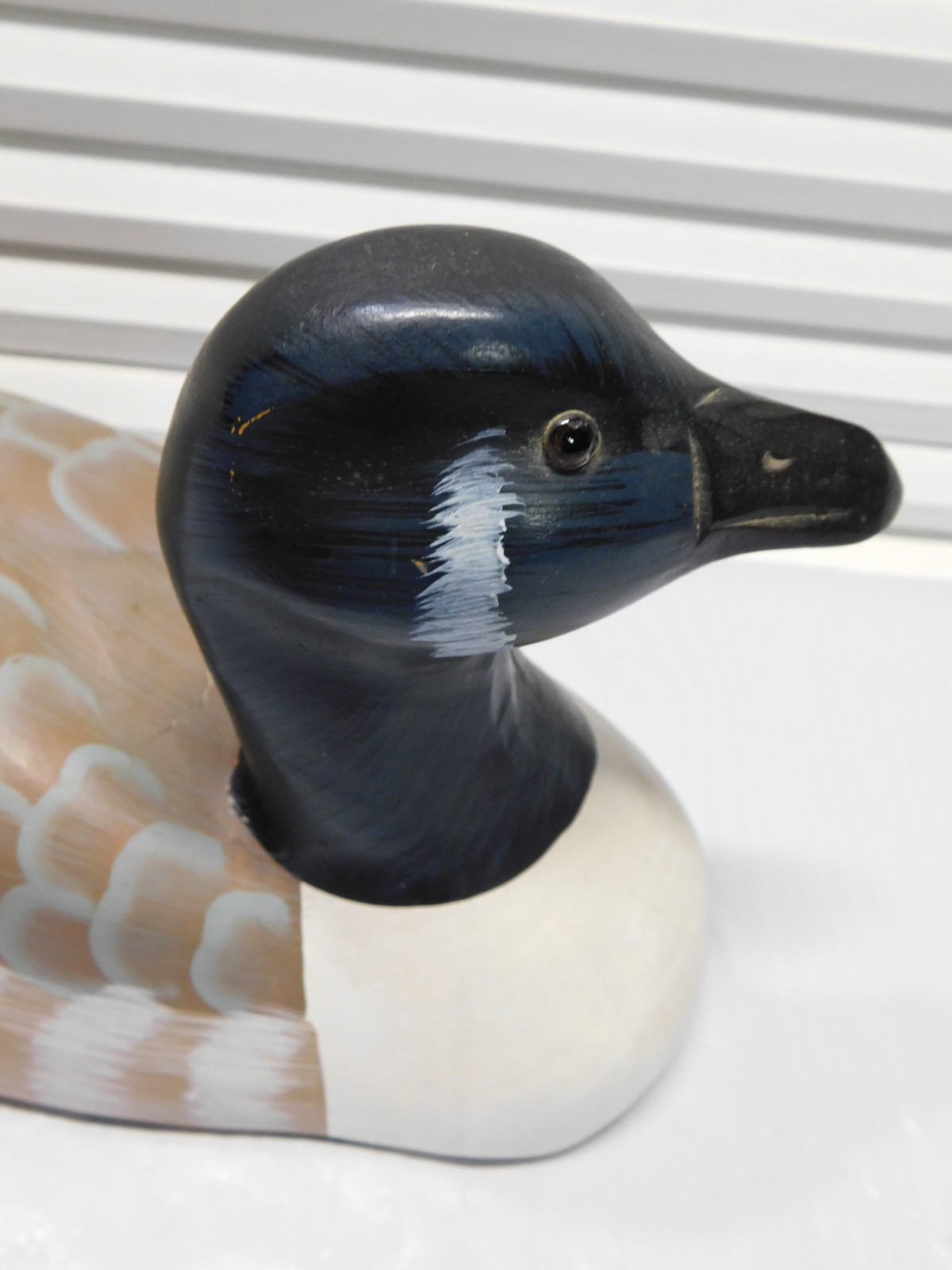 HAND CARVED WOODEN CANADA GOOSE