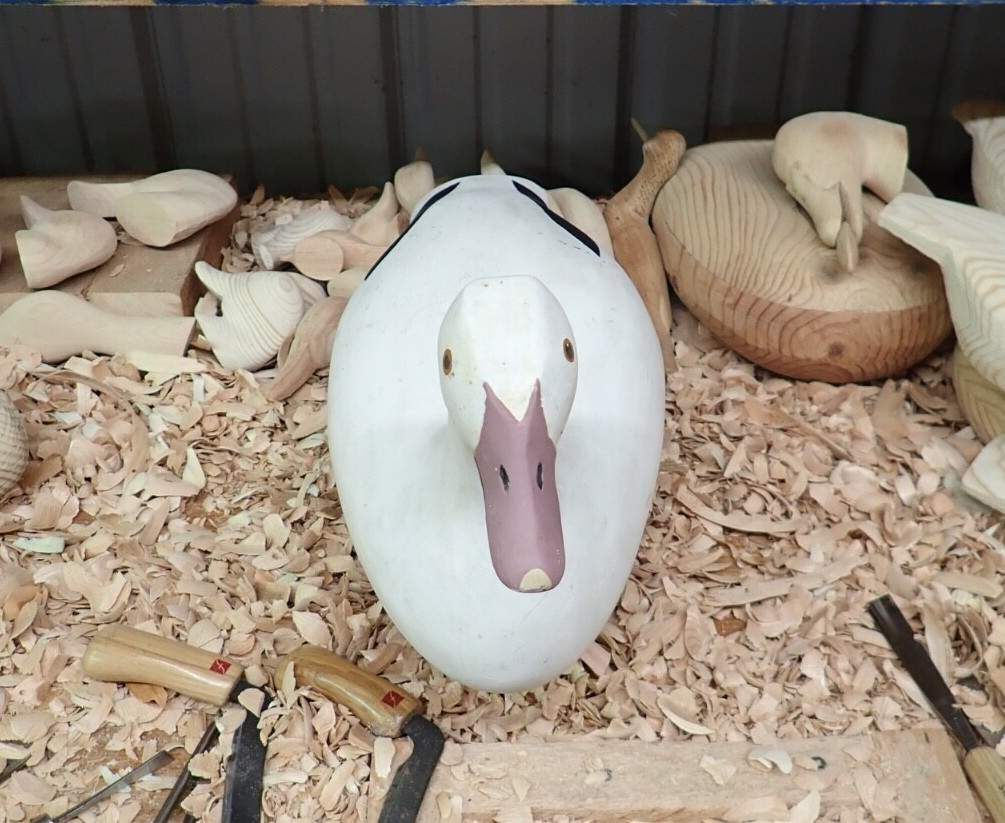 1984 Snow Goose Decoy By Robert “Bob” Litzenberg (1910-1997)