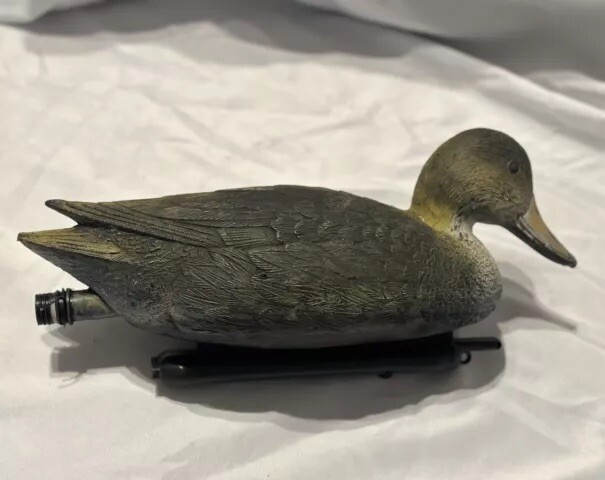 Carry Lite Duck Decoy Made in Italy Sport Plastic Vintage Man Cave Decor