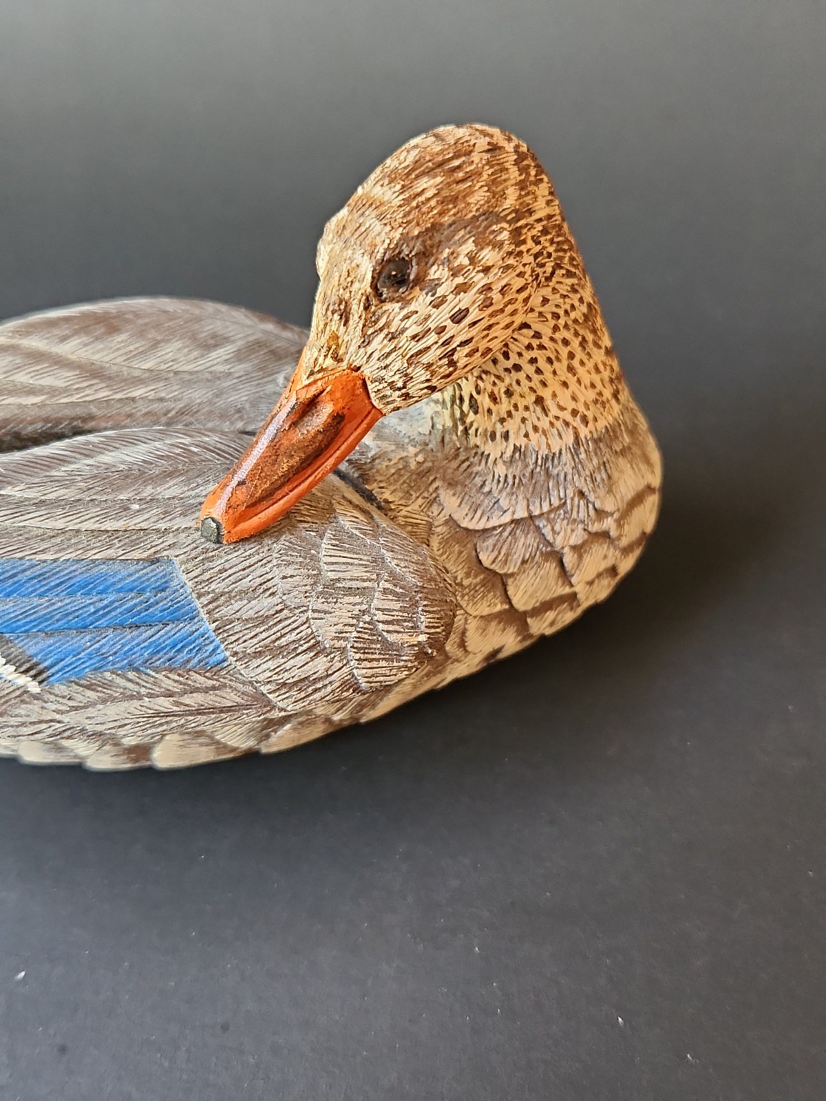 Paul & Deb Butcher 1984 Decorative Decoy Teal Duck Middle River Maryland