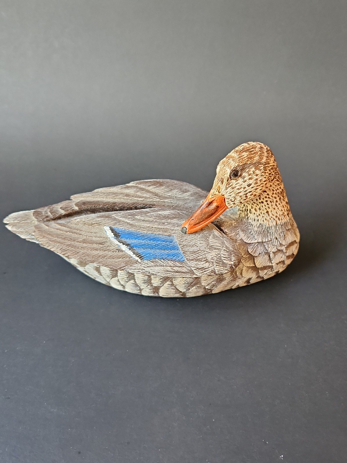 Paul & Deb Butcher 1984 Decorative Decoy Teal Duck Middle River Maryland