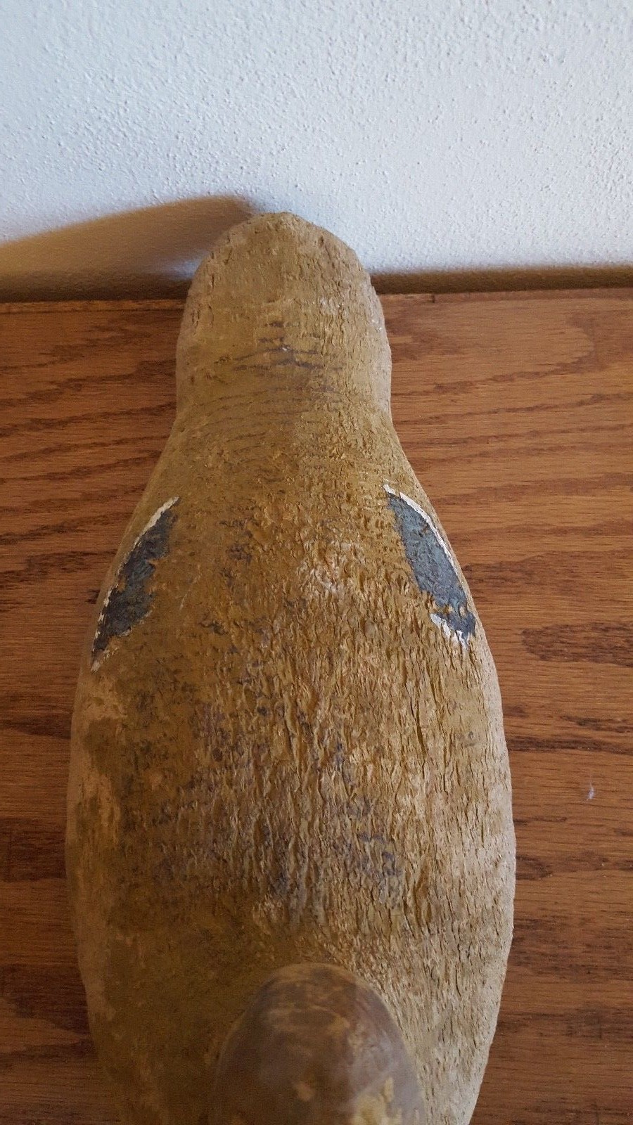 EARLY ANTIQUE DUCK DECOY WITH ORIGINAL PAINT FROM MARYLAND