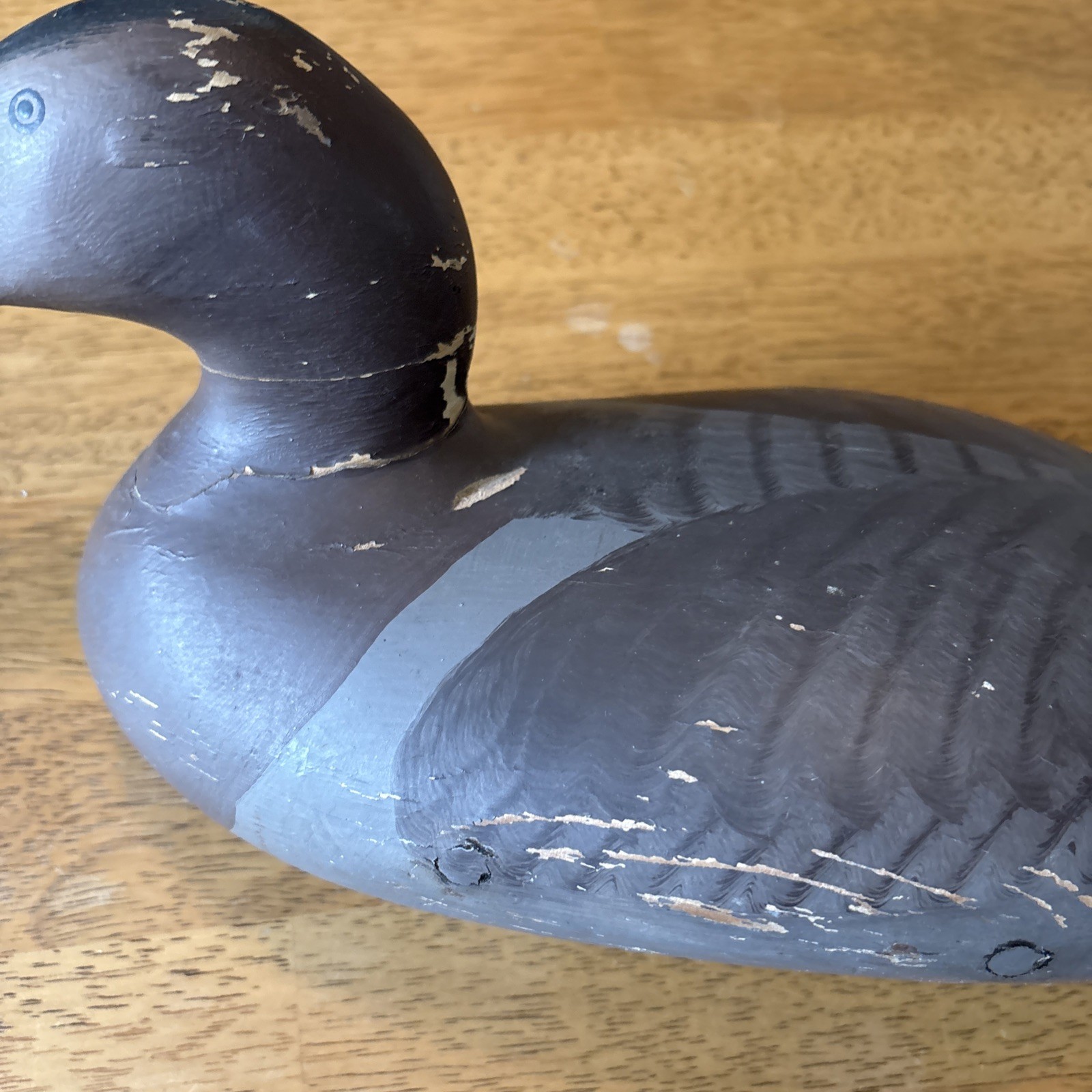 Canvasback Hen Duck Decoy Unsigned 17”