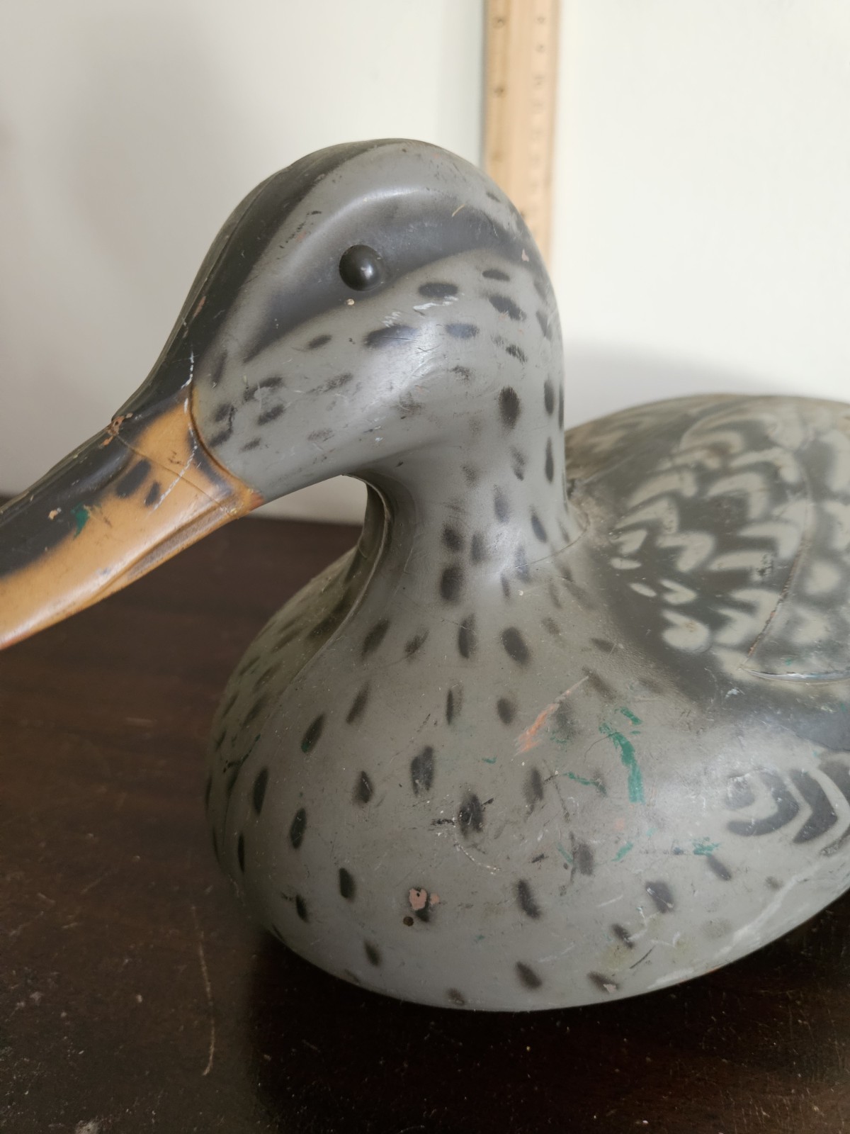 Vintage 1967 Victor D-9 Mallard Hen Duck Decoy Woodstream Corp Lititz PA Decor.